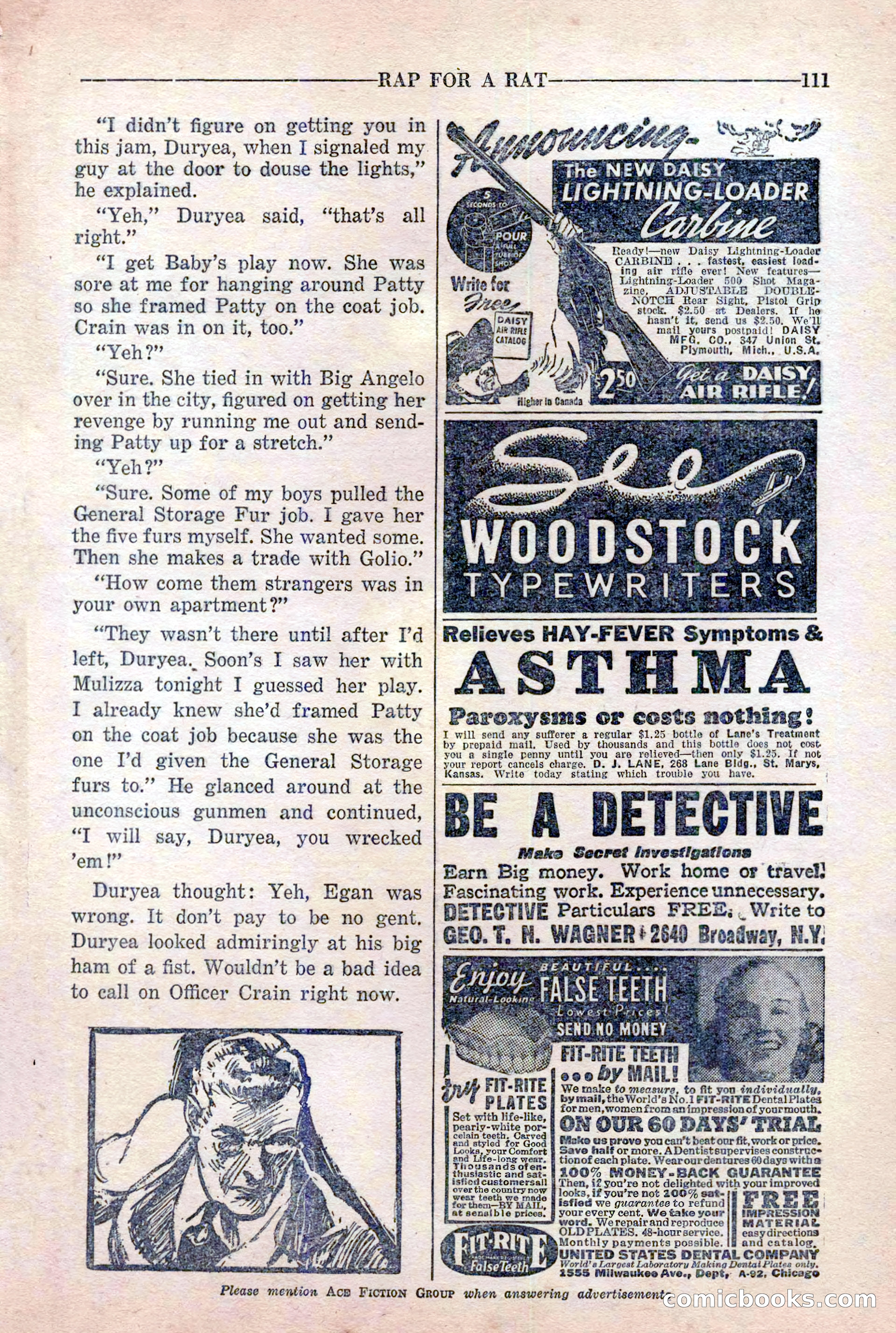 10-Story Detective Magazine Cover — page 113 of 116
