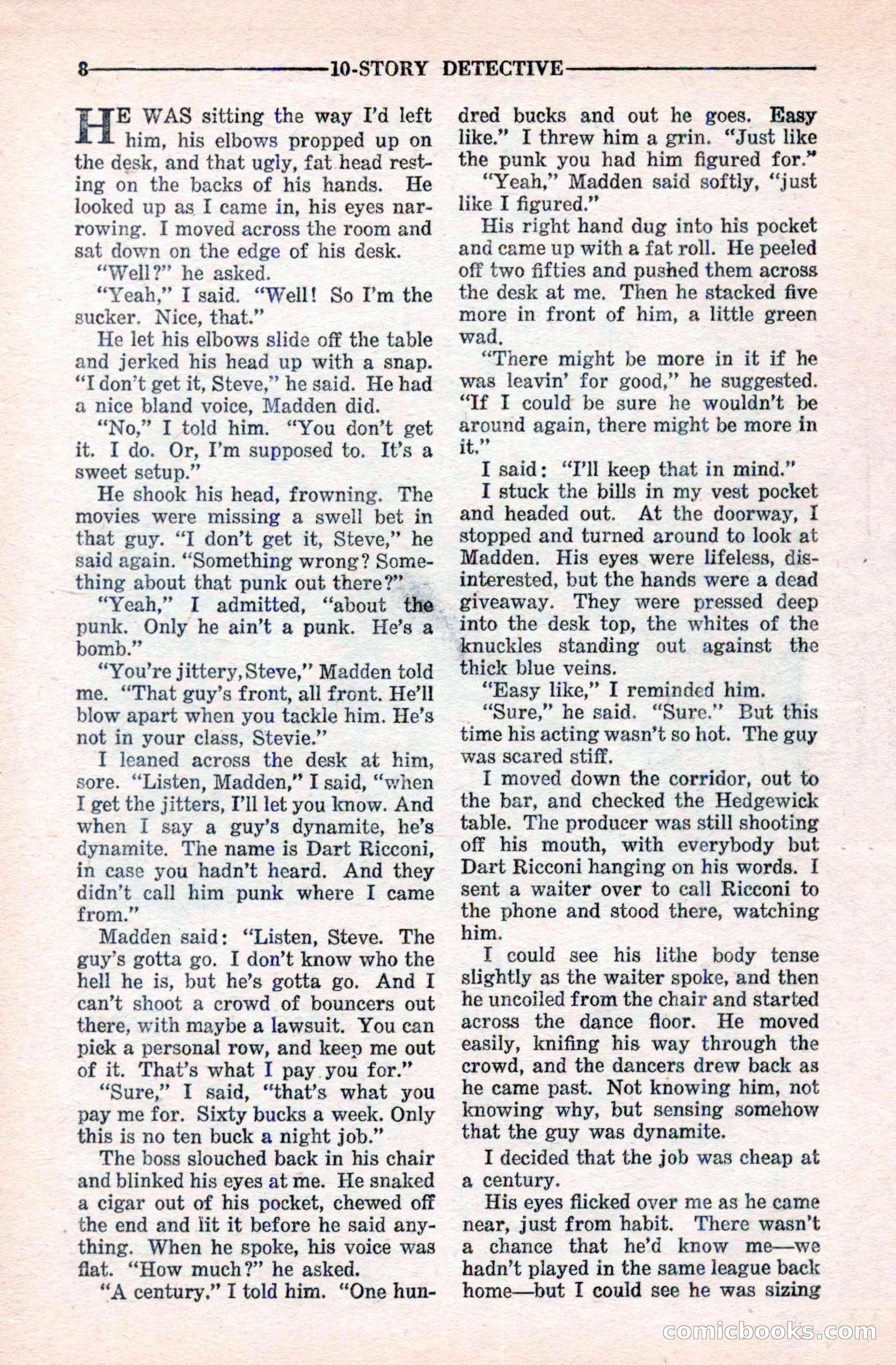 10-Story Detective Magazine Cover — page 10 of 116
