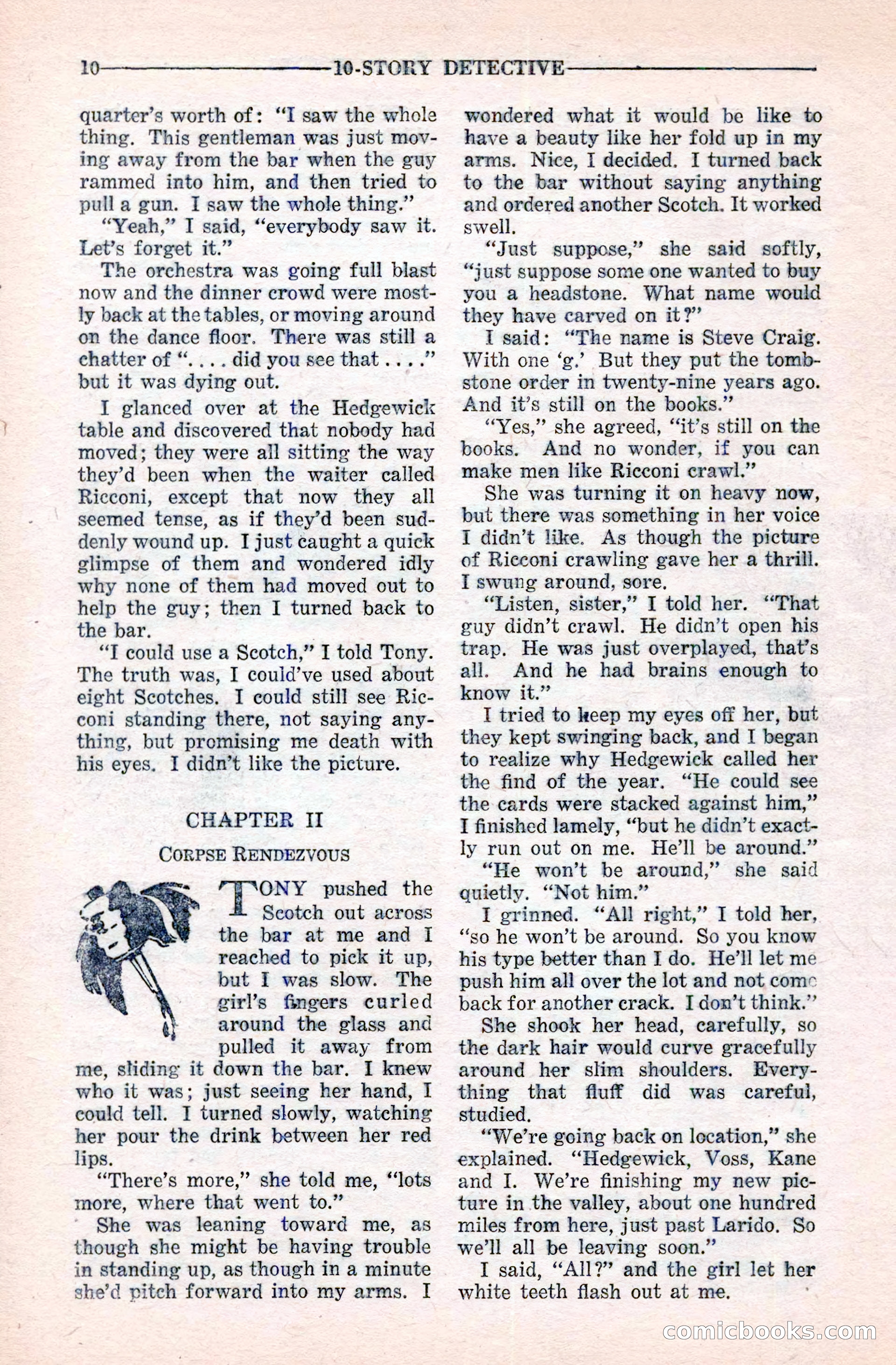 10-Story Detective Magazine Cover — page 12 of 116