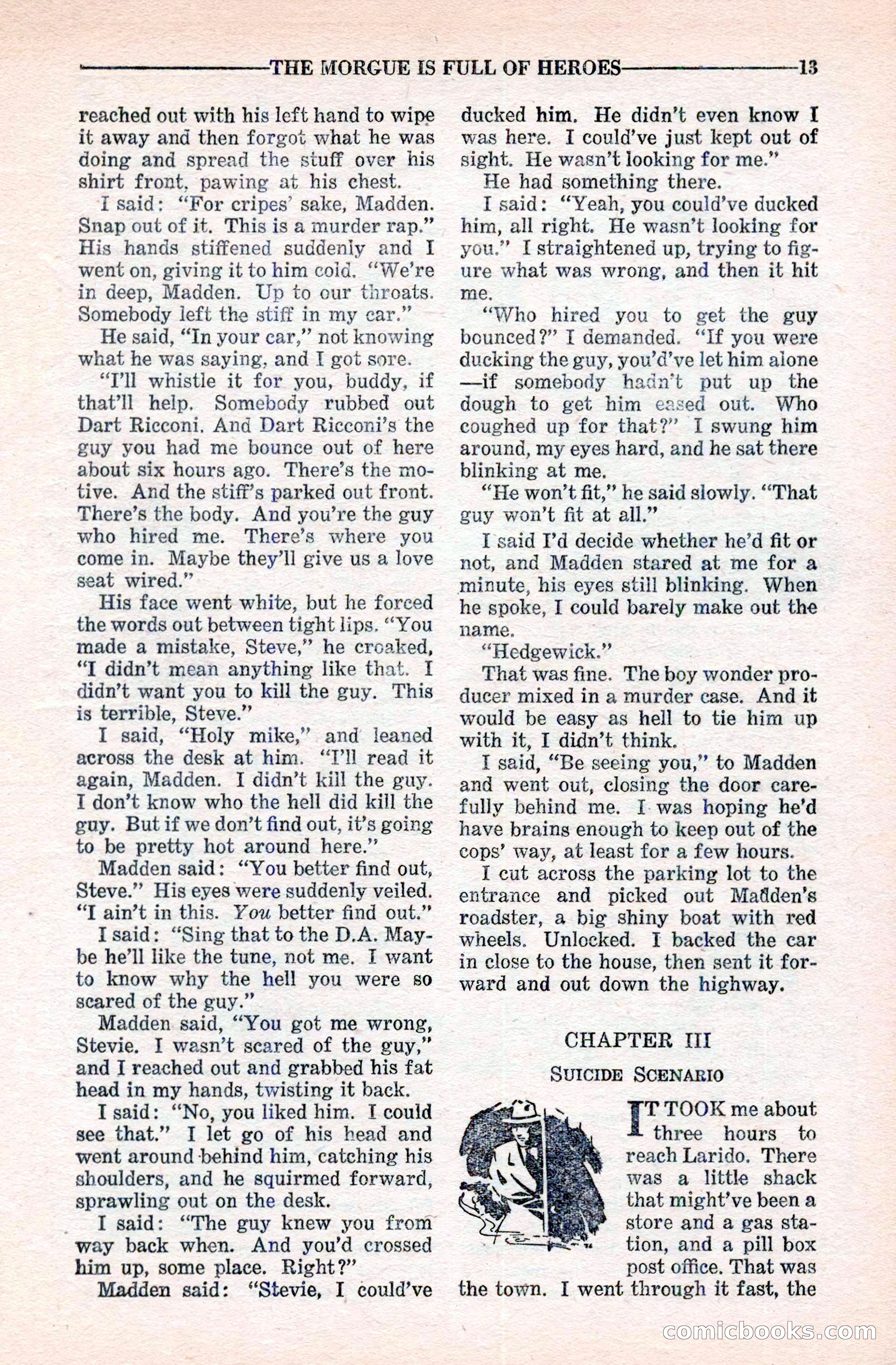 10-Story Detective Magazine Cover — page 15 of 116