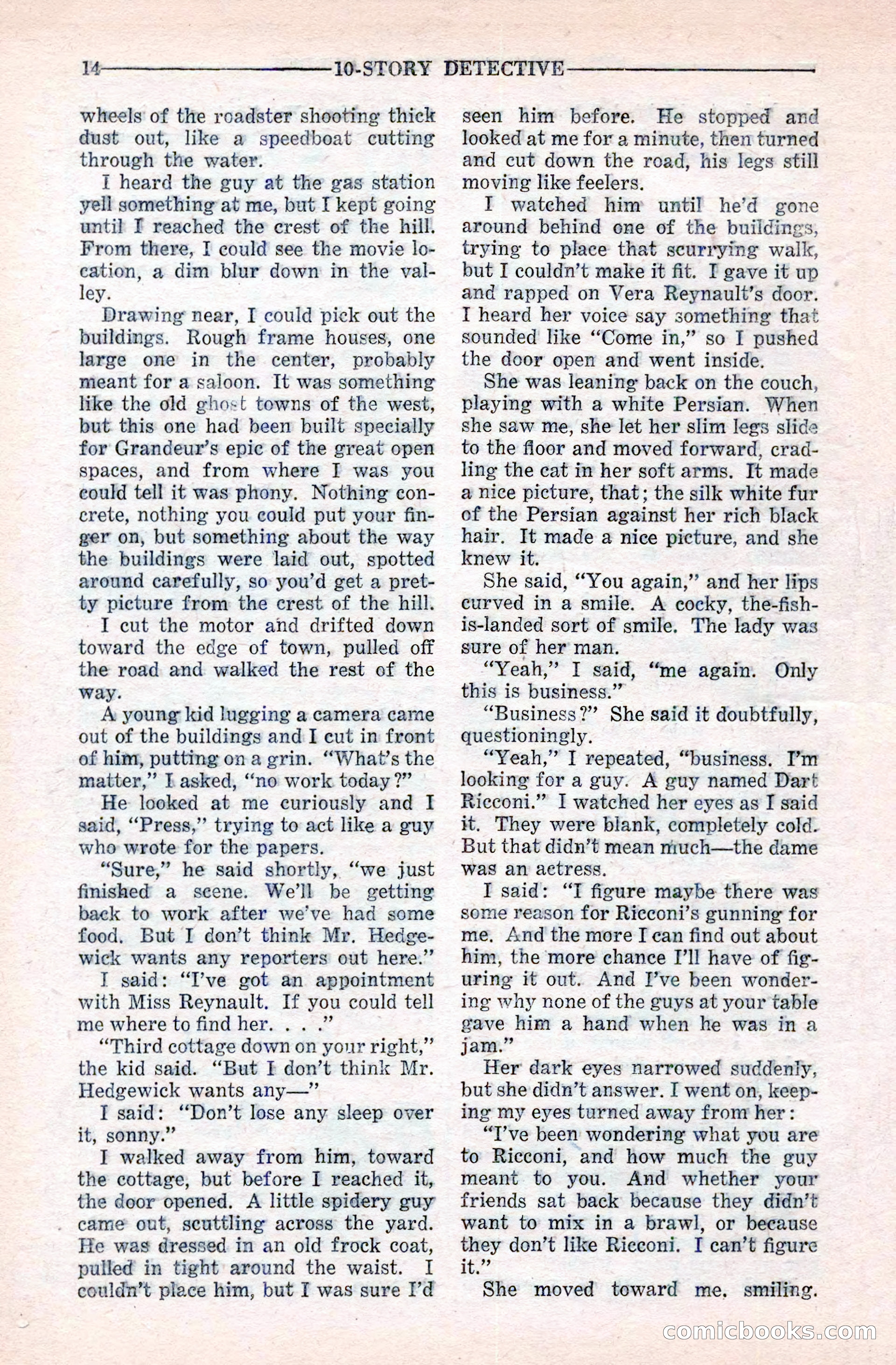 10-Story Detective Magazine Cover — page 16 of 116