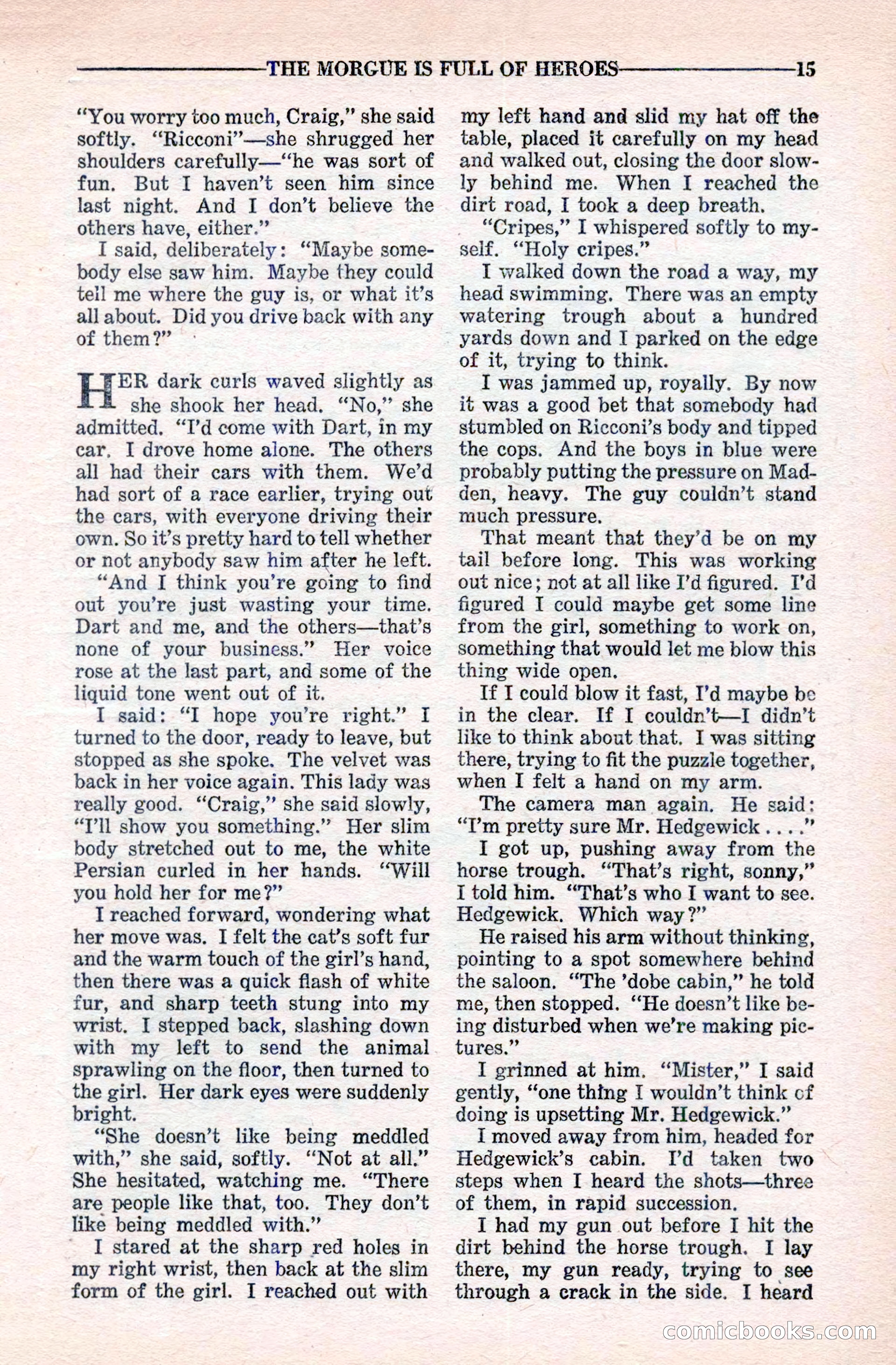 10-Story Detective Magazine Cover — page 17 of 116