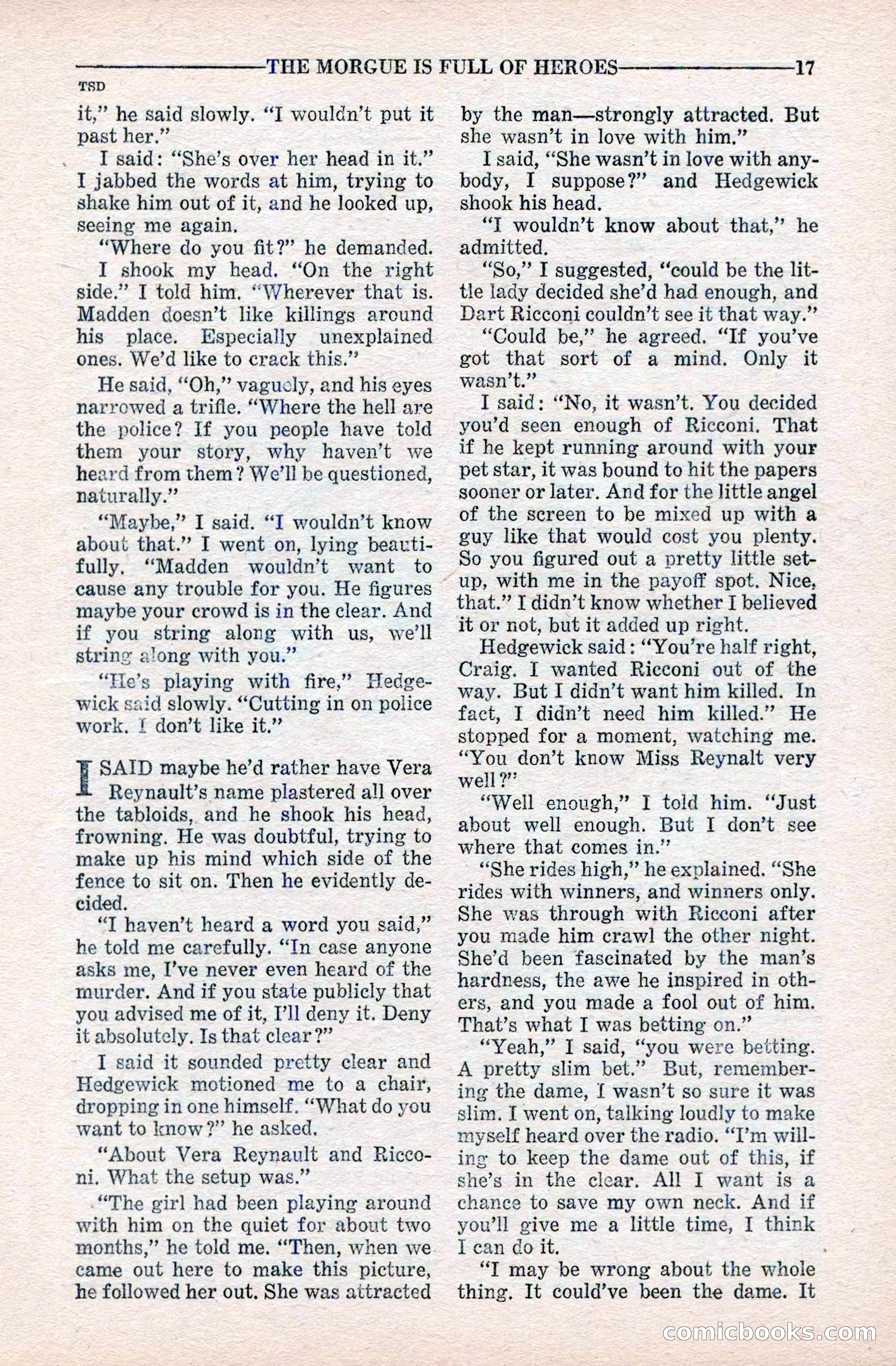 10-Story Detective Magazine Cover — page 19 of 116