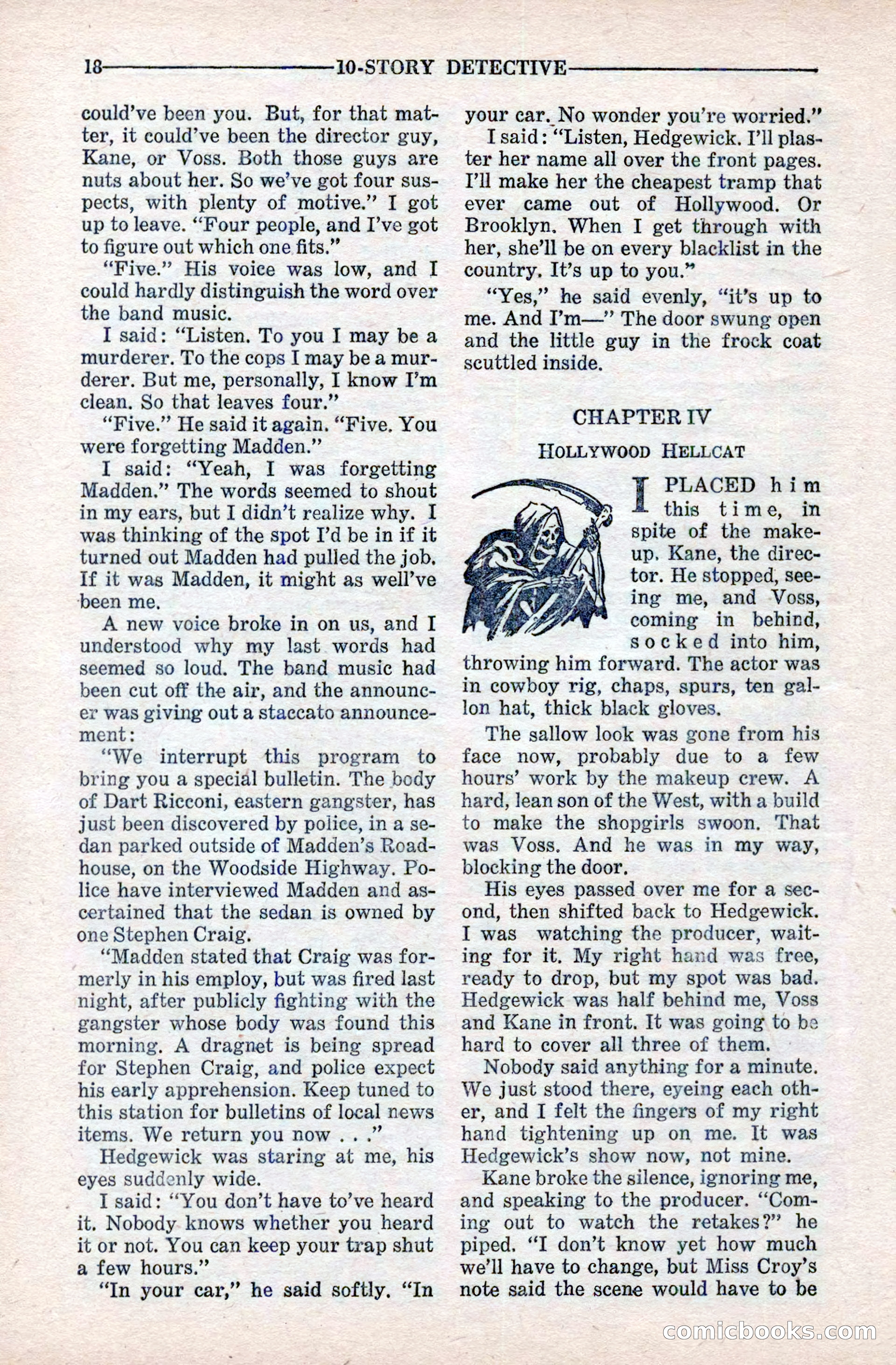 10-Story Detective Magazine Cover — page 20 of 116