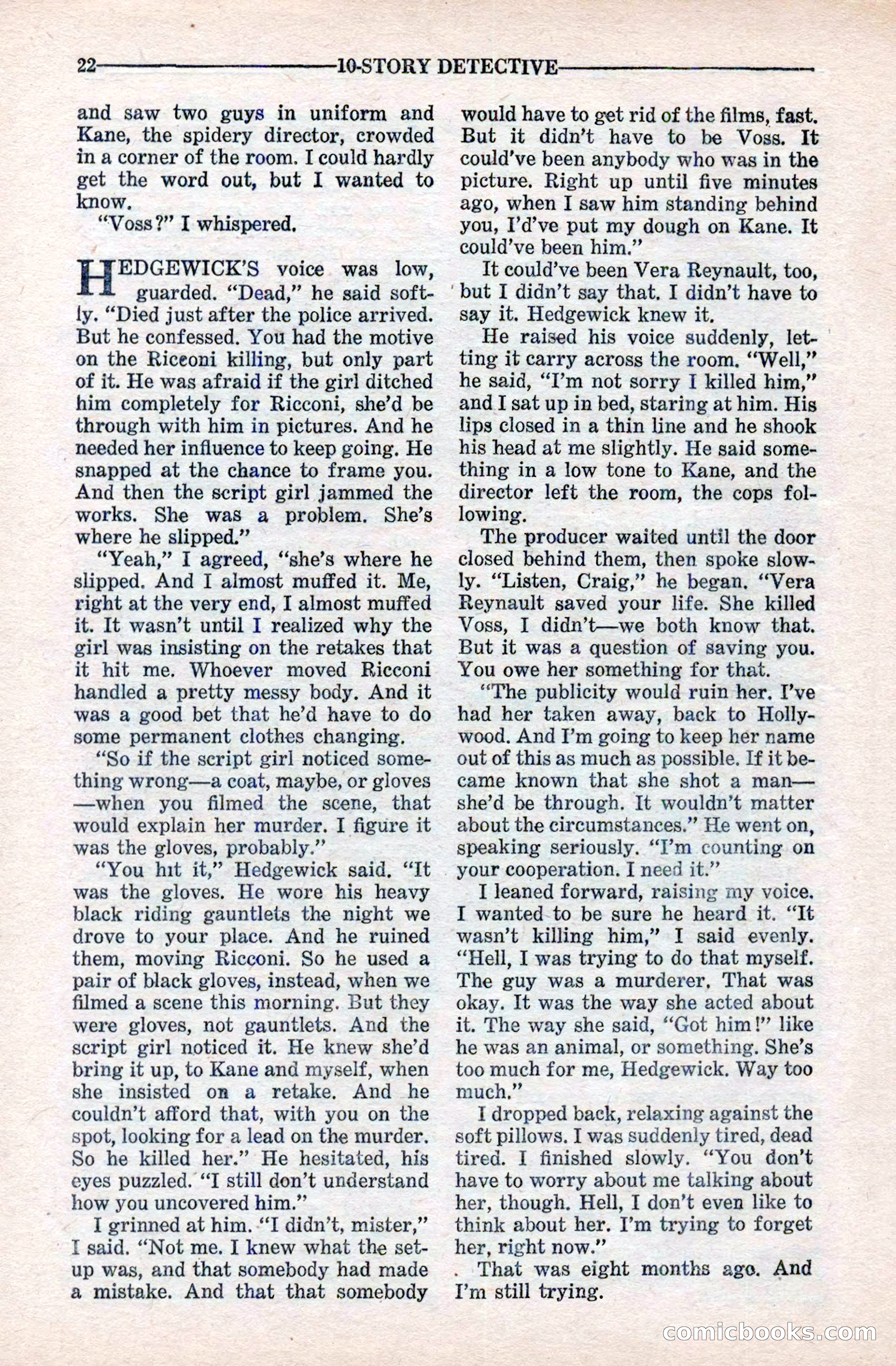 10-Story Detective Magazine Cover — page 24 of 116