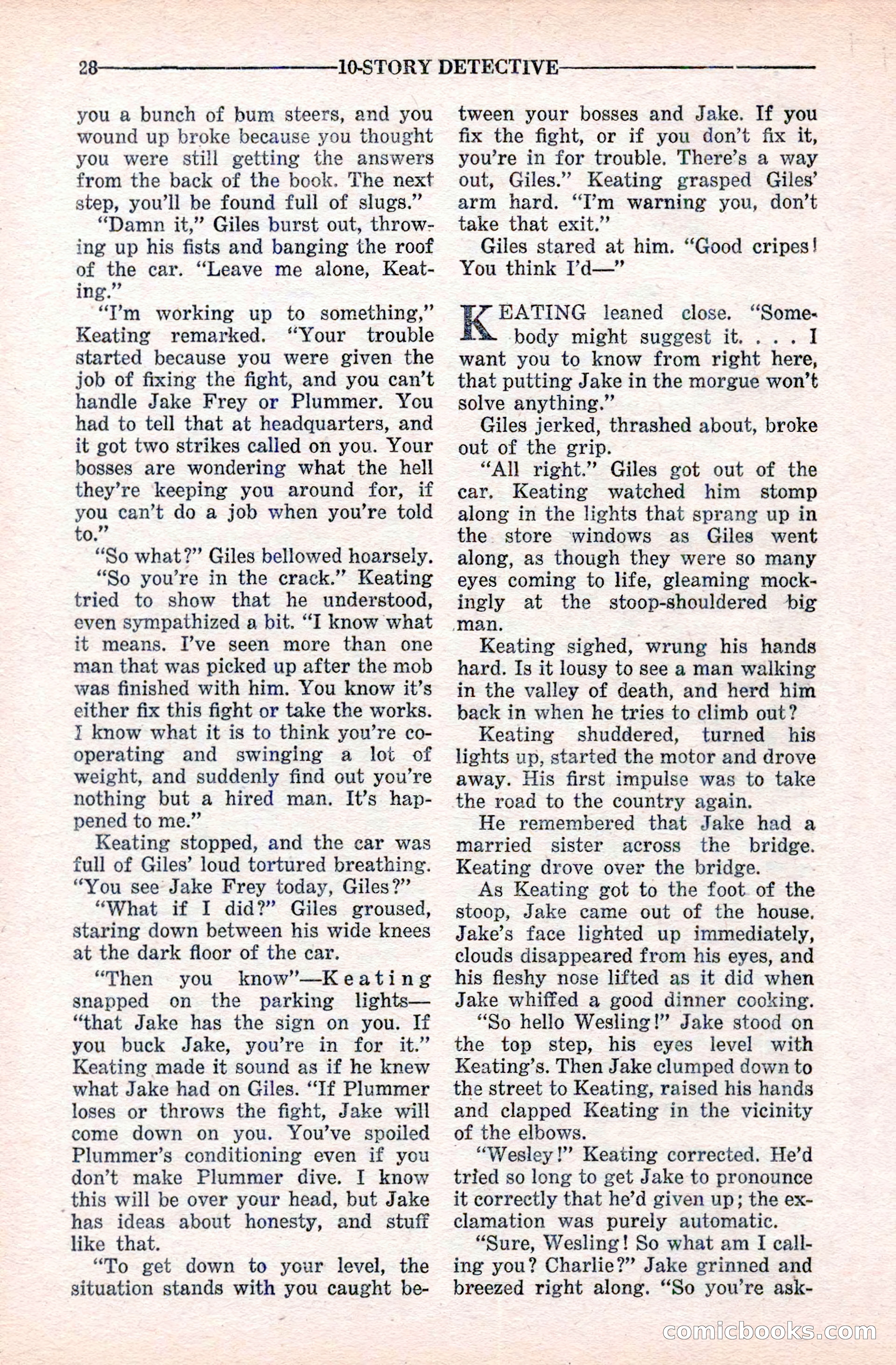 10-Story Detective Magazine Cover — page 30 of 116