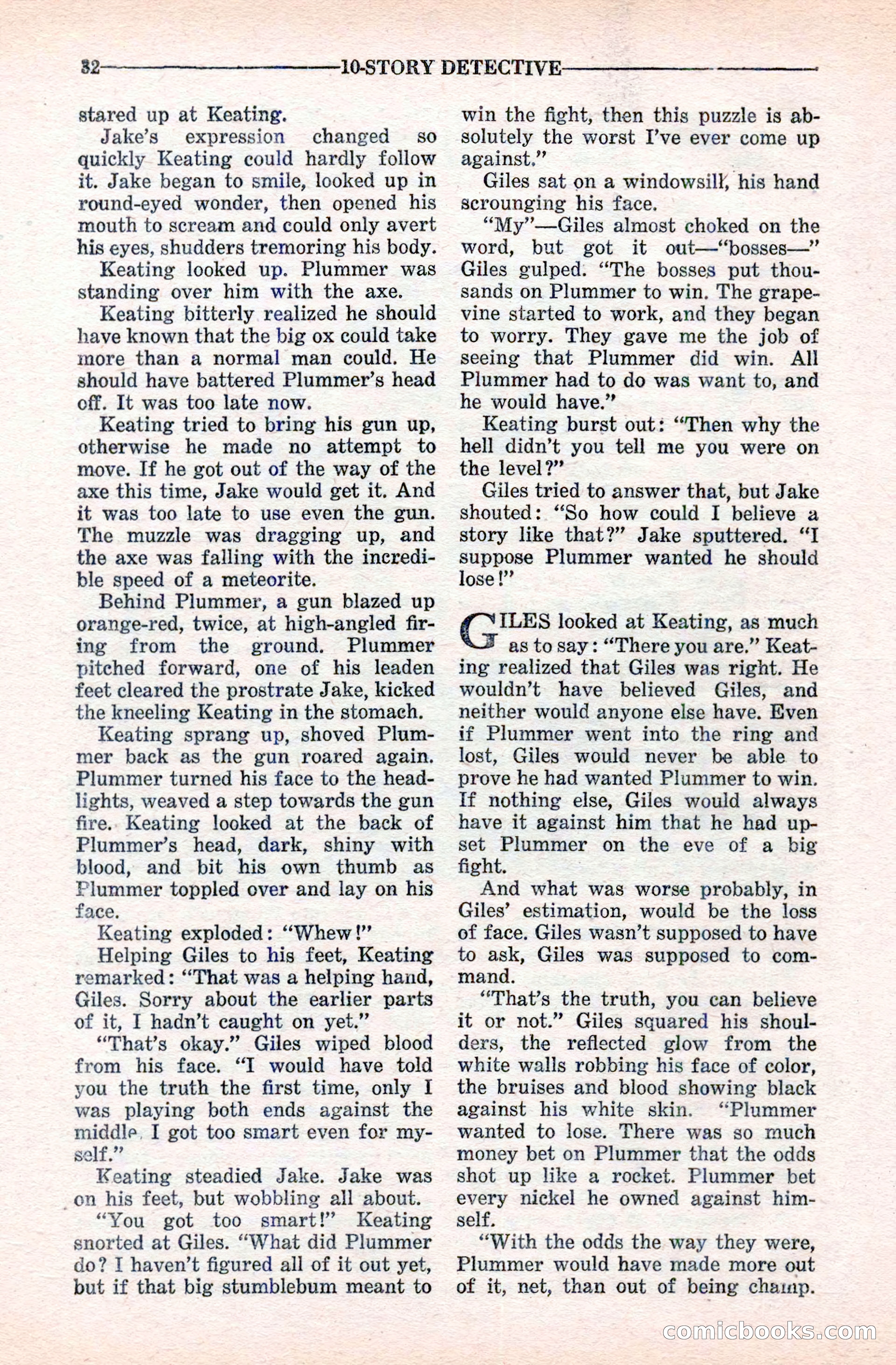 10-Story Detective Magazine Cover — page 34 of 116