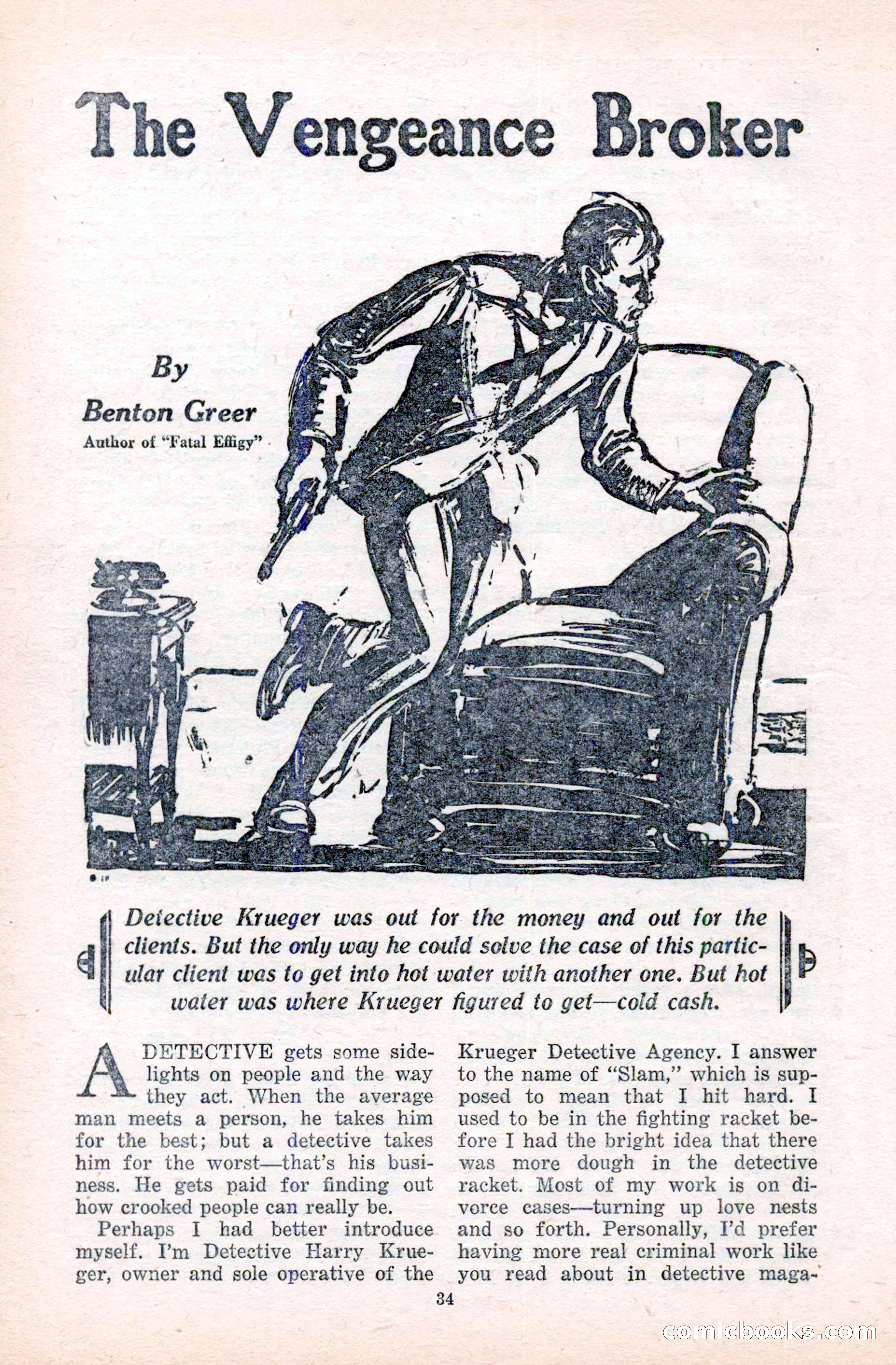 10-Story Detective Magazine Cover — page 36 of 116