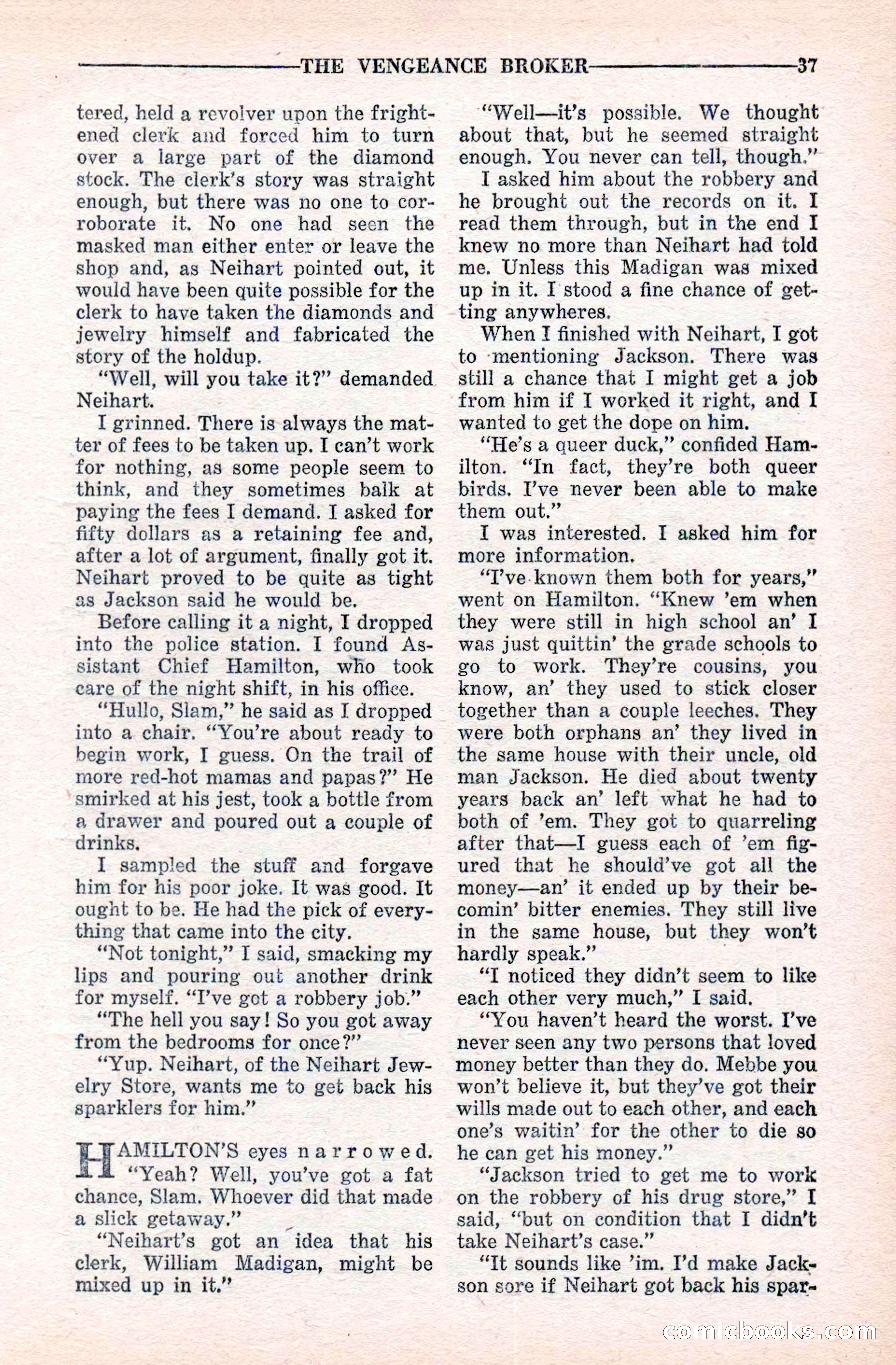 10-Story Detective Magazine Cover — page 39 of 116