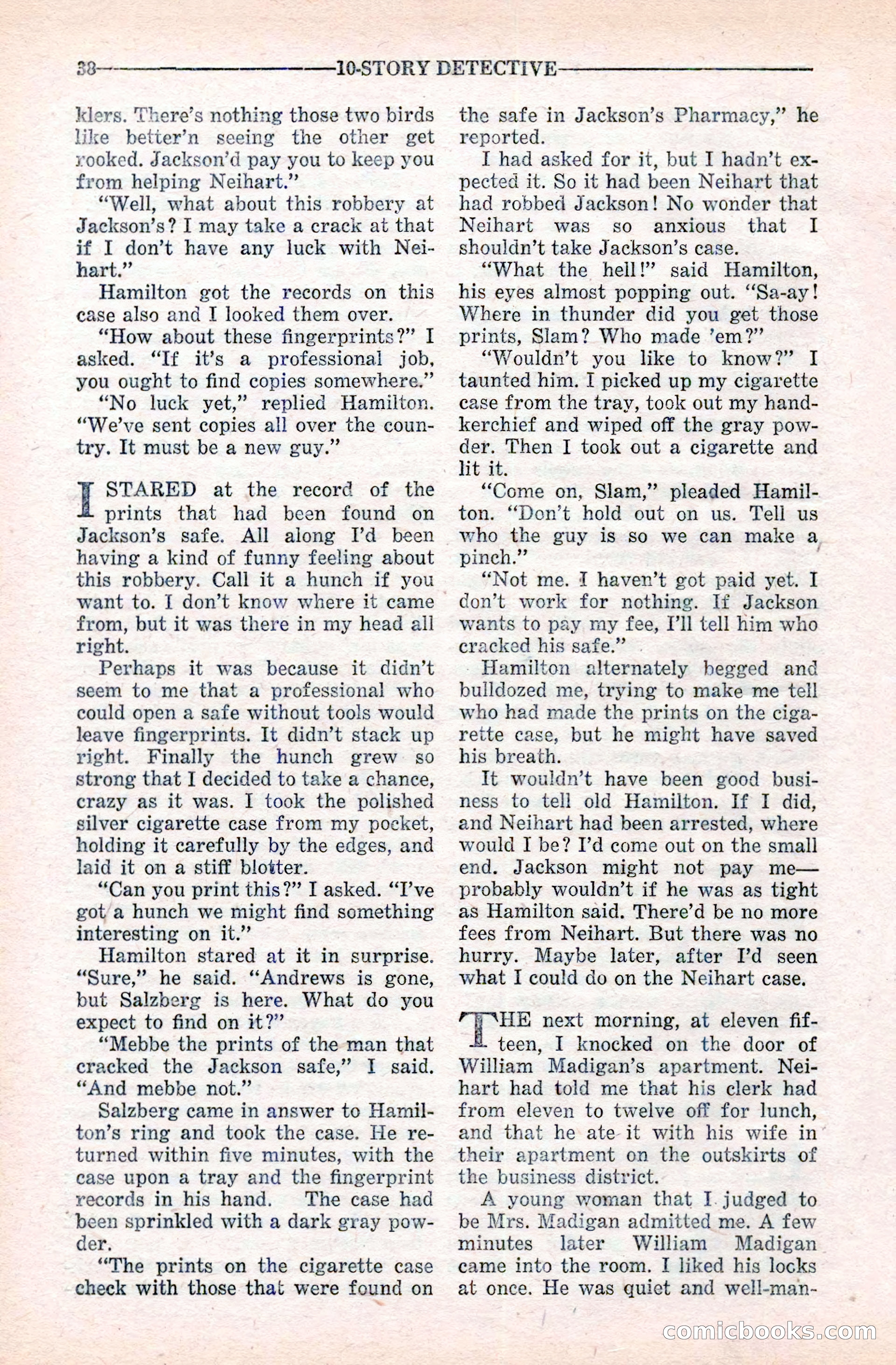 10-Story Detective Magazine Cover — page 40 of 116