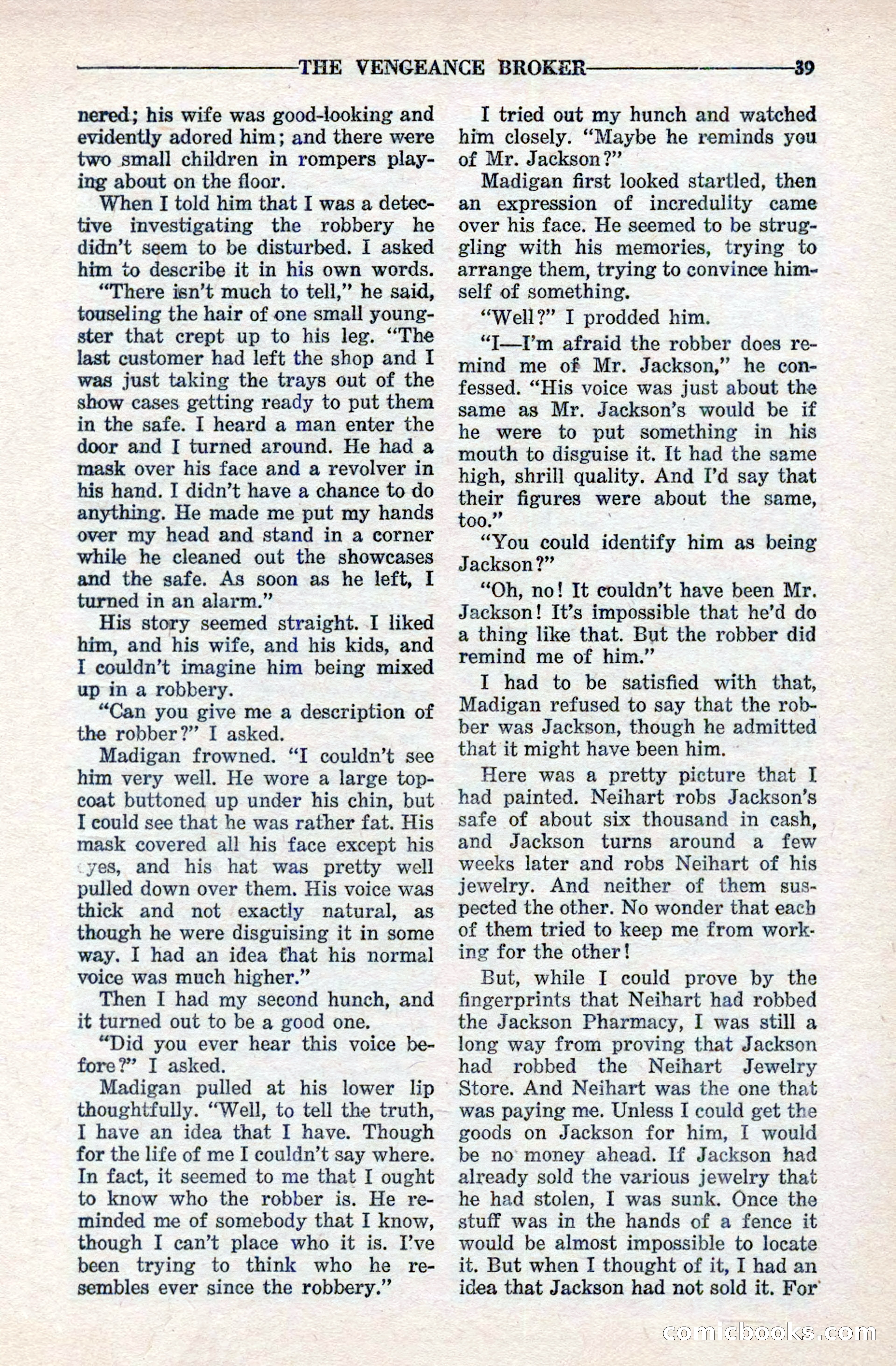 10-Story Detective Magazine Cover — page 41 of 116
