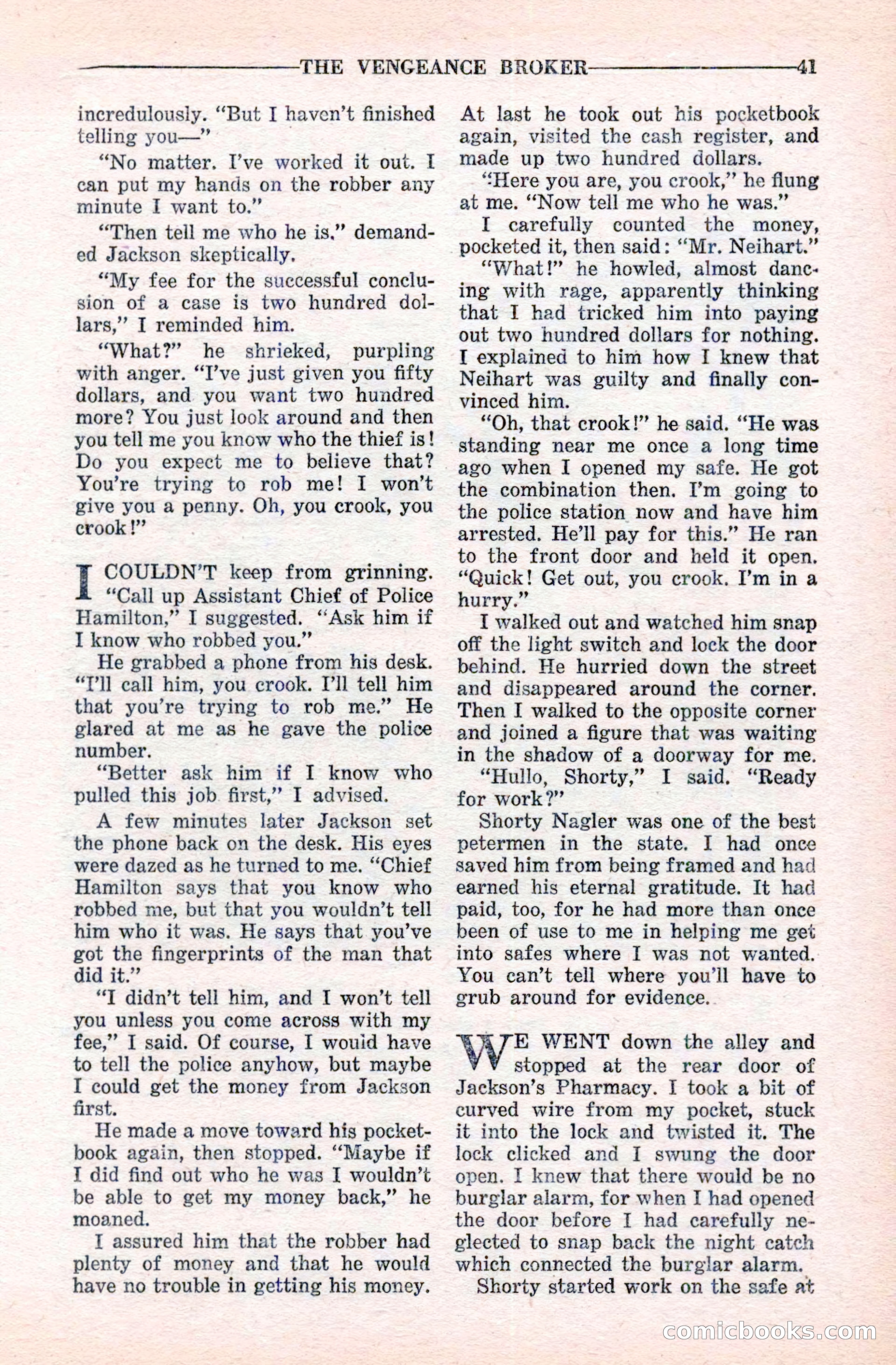 10-Story Detective Magazine Cover — page 43 of 116