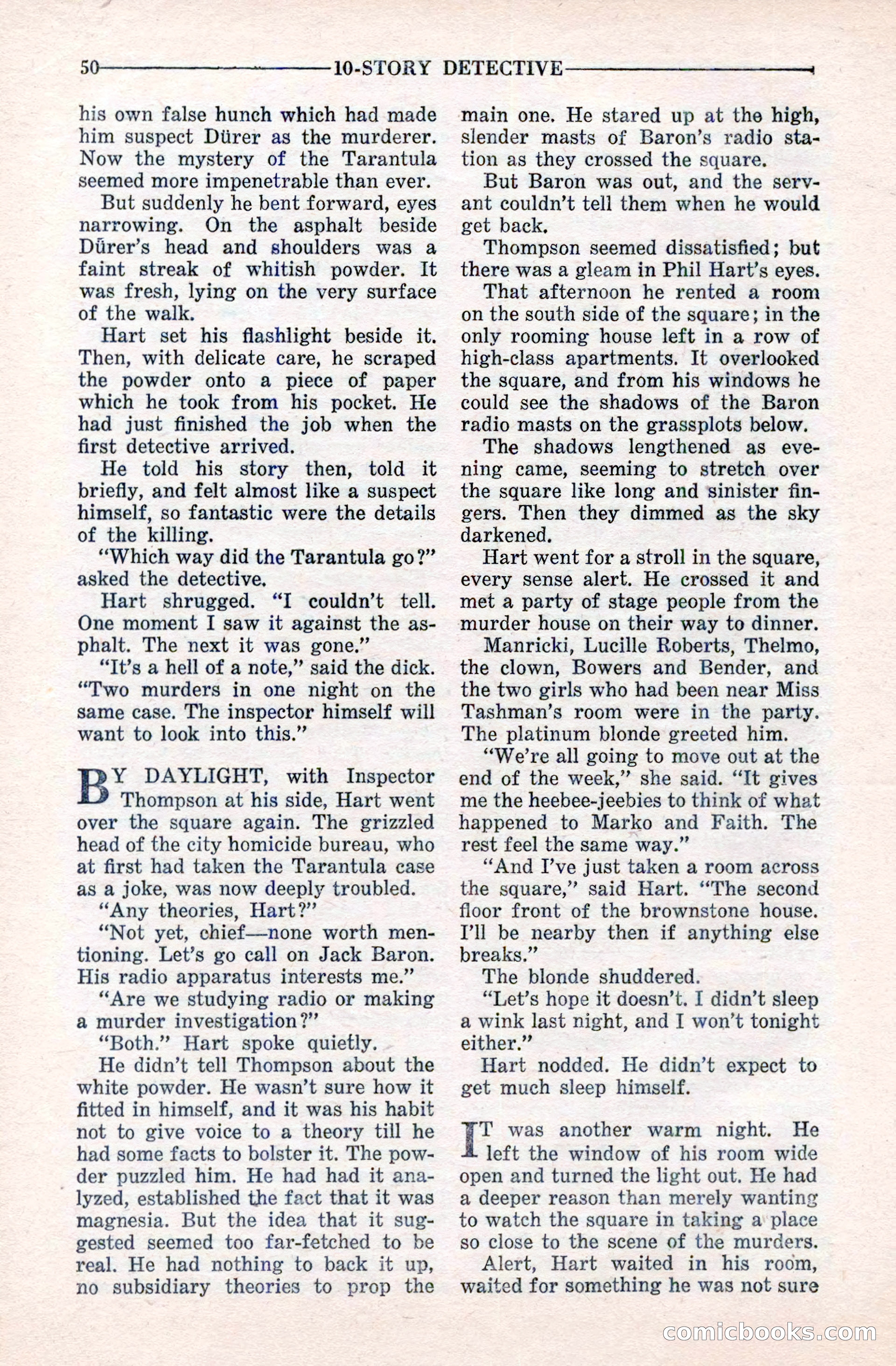 10-Story Detective Magazine Cover — page 52 of 116