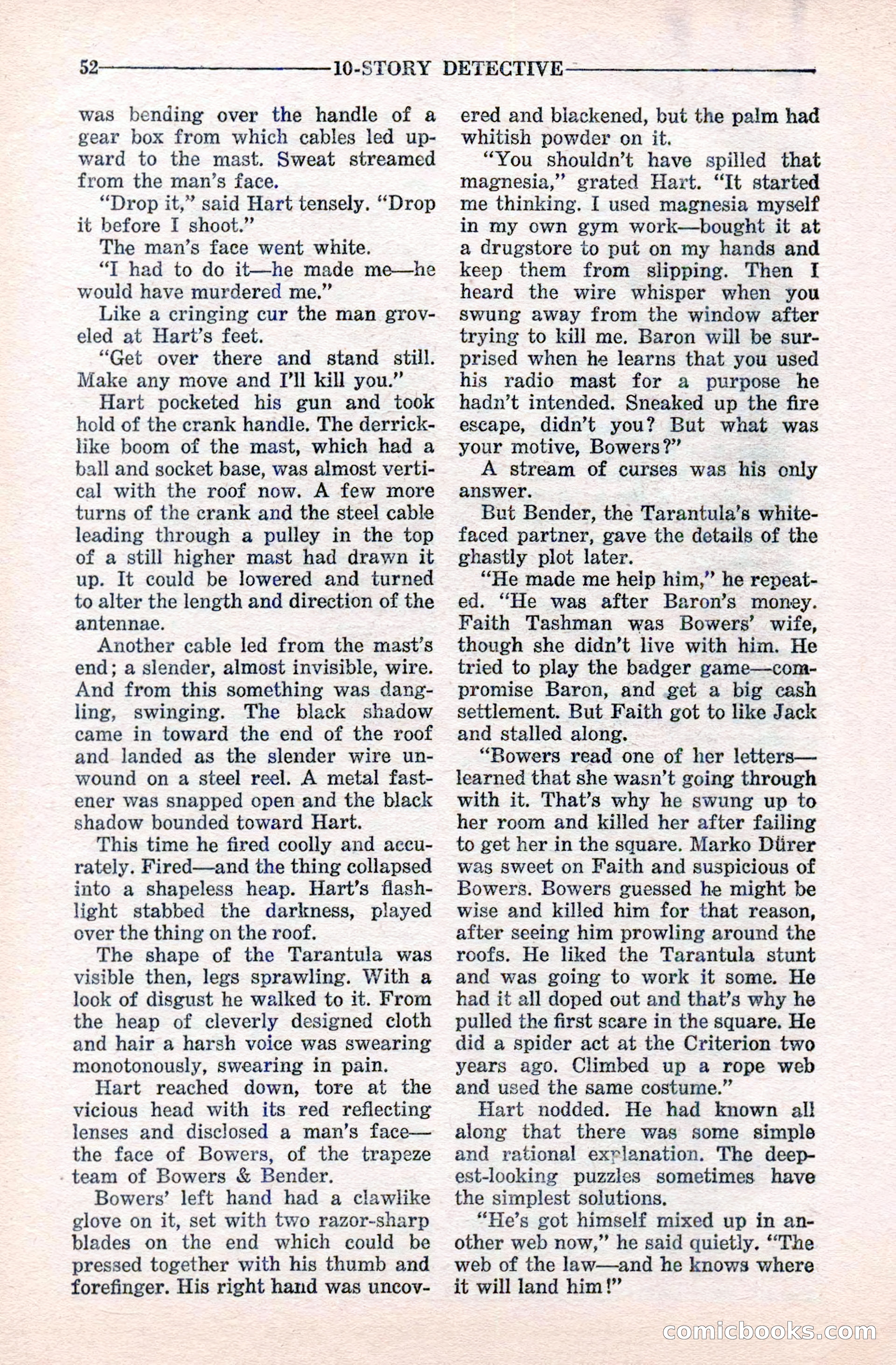 10-Story Detective Magazine Cover — page 54 of 116