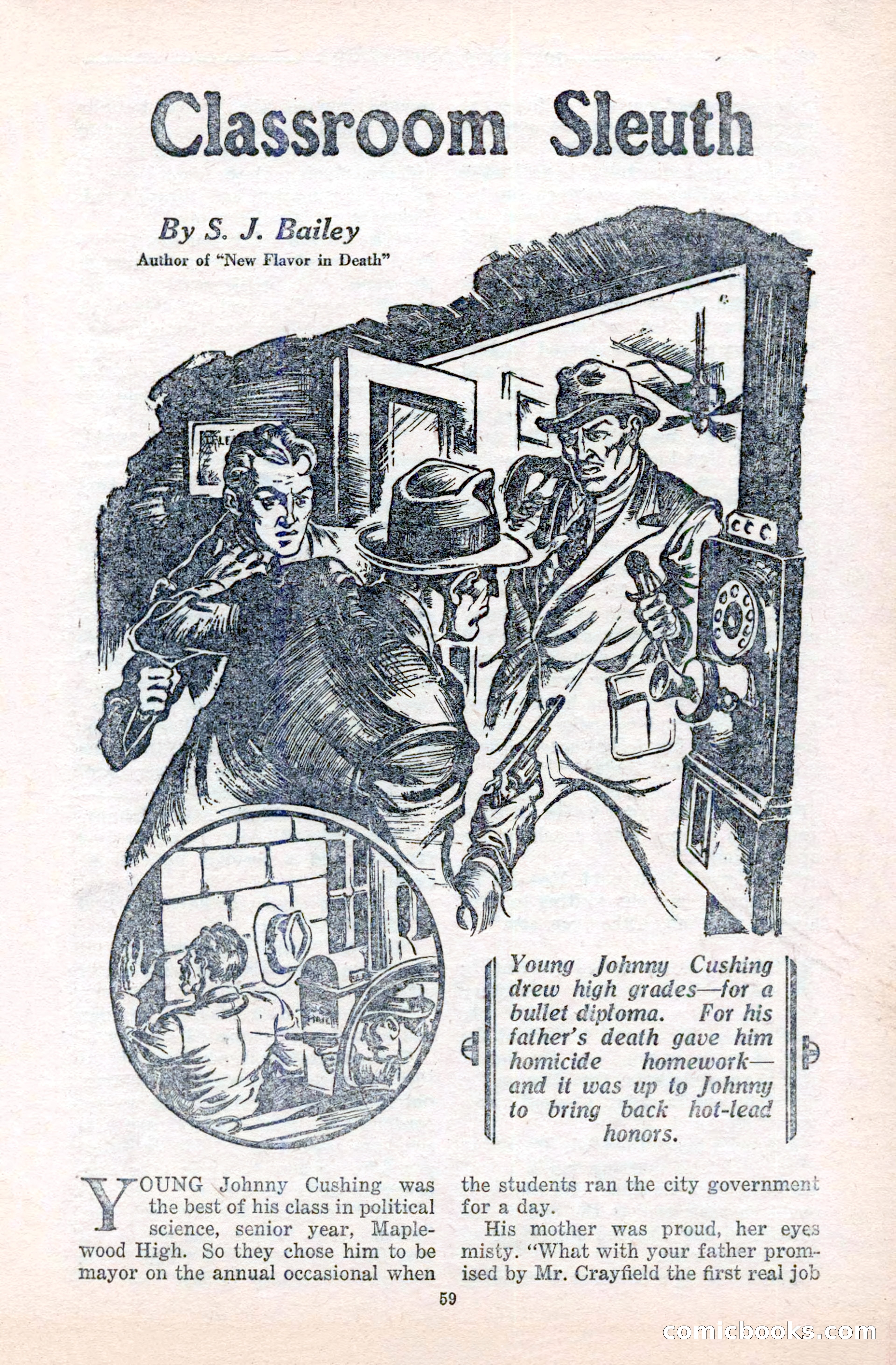 10-Story Detective Magazine Cover — page 61 of 116
