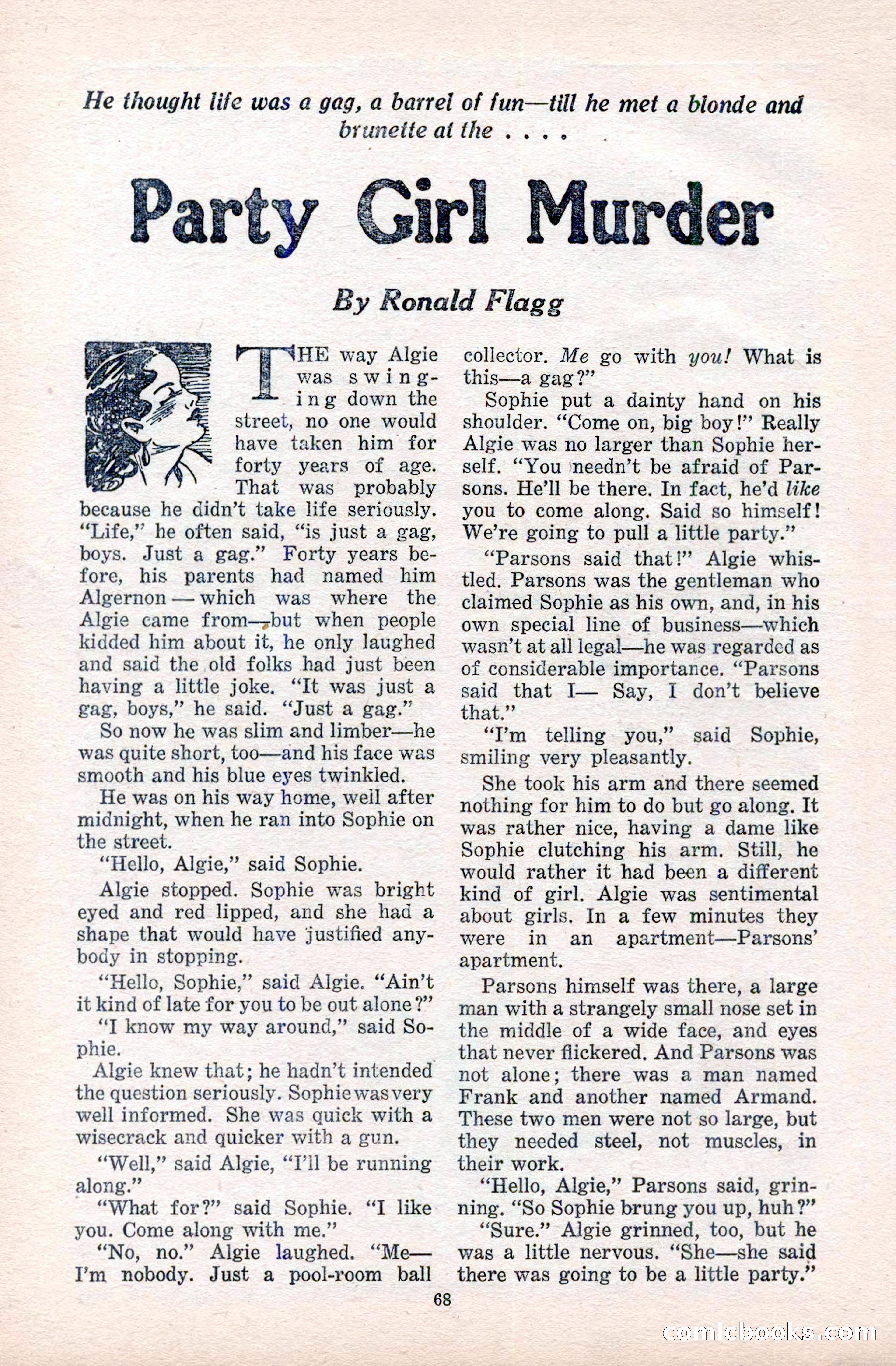 10-Story Detective Magazine Cover — page 70 of 116