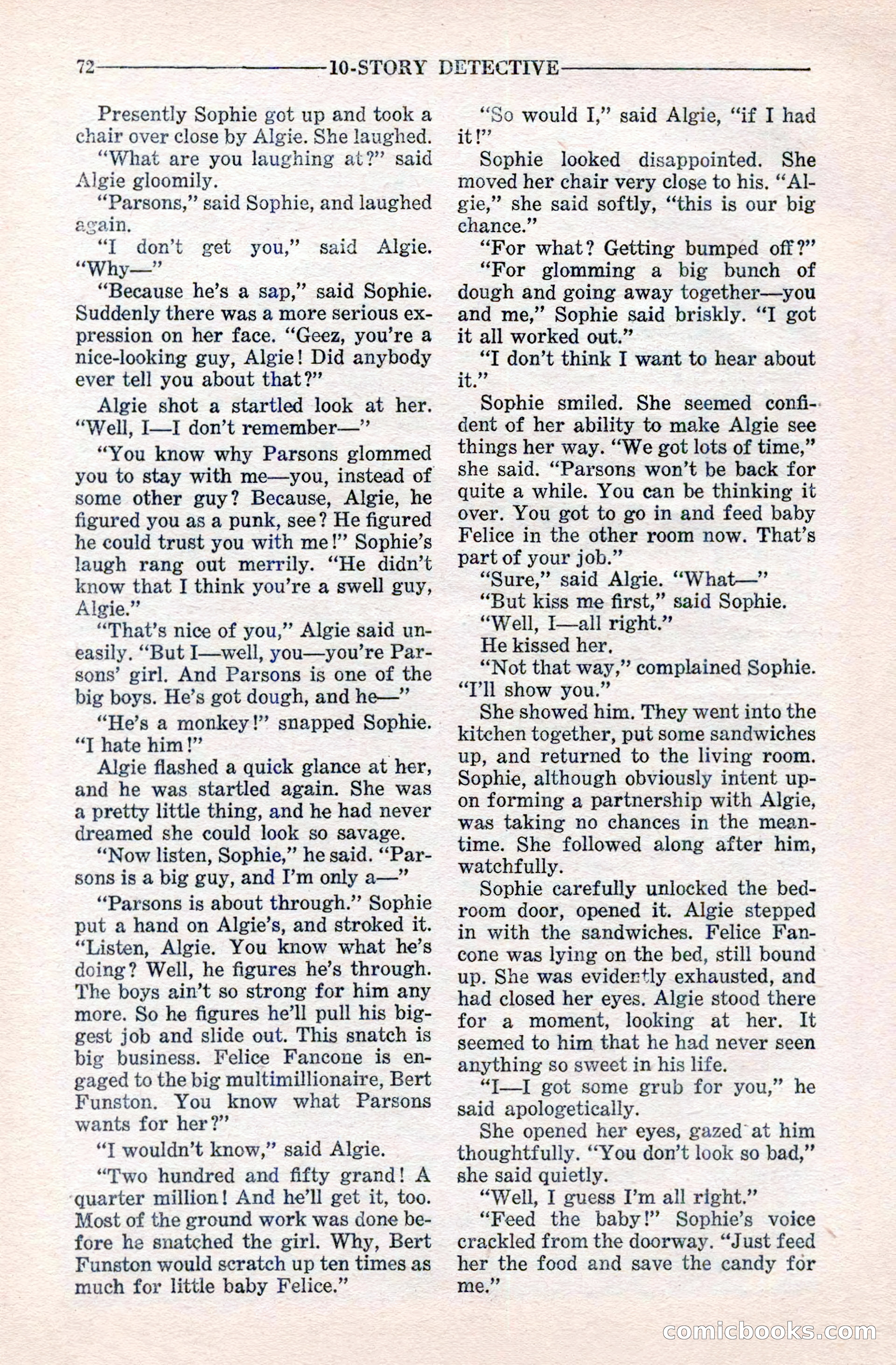 10-Story Detective Magazine Cover — page 74 of 116