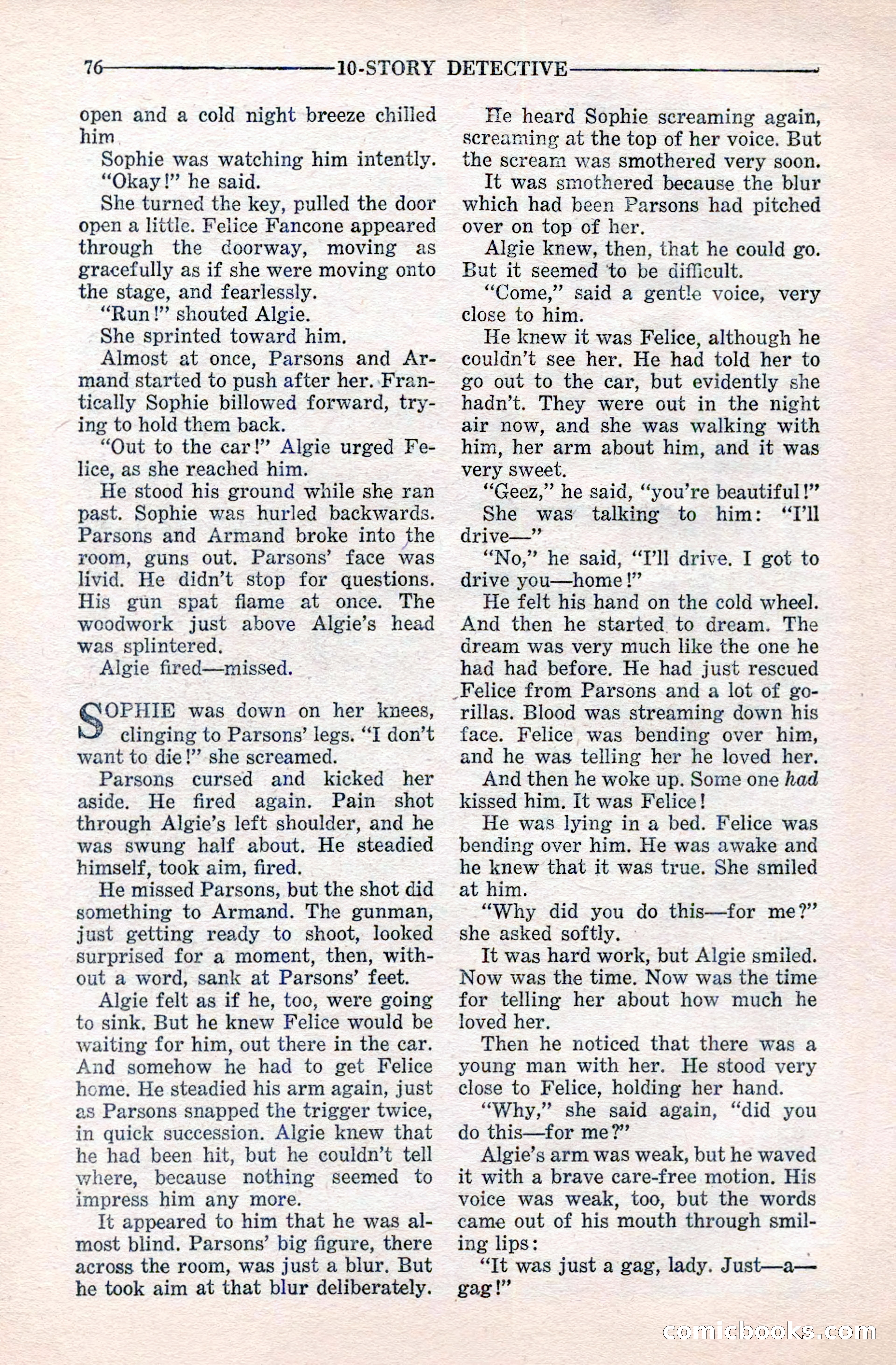 10-Story Detective Magazine Cover — page 78 of 116