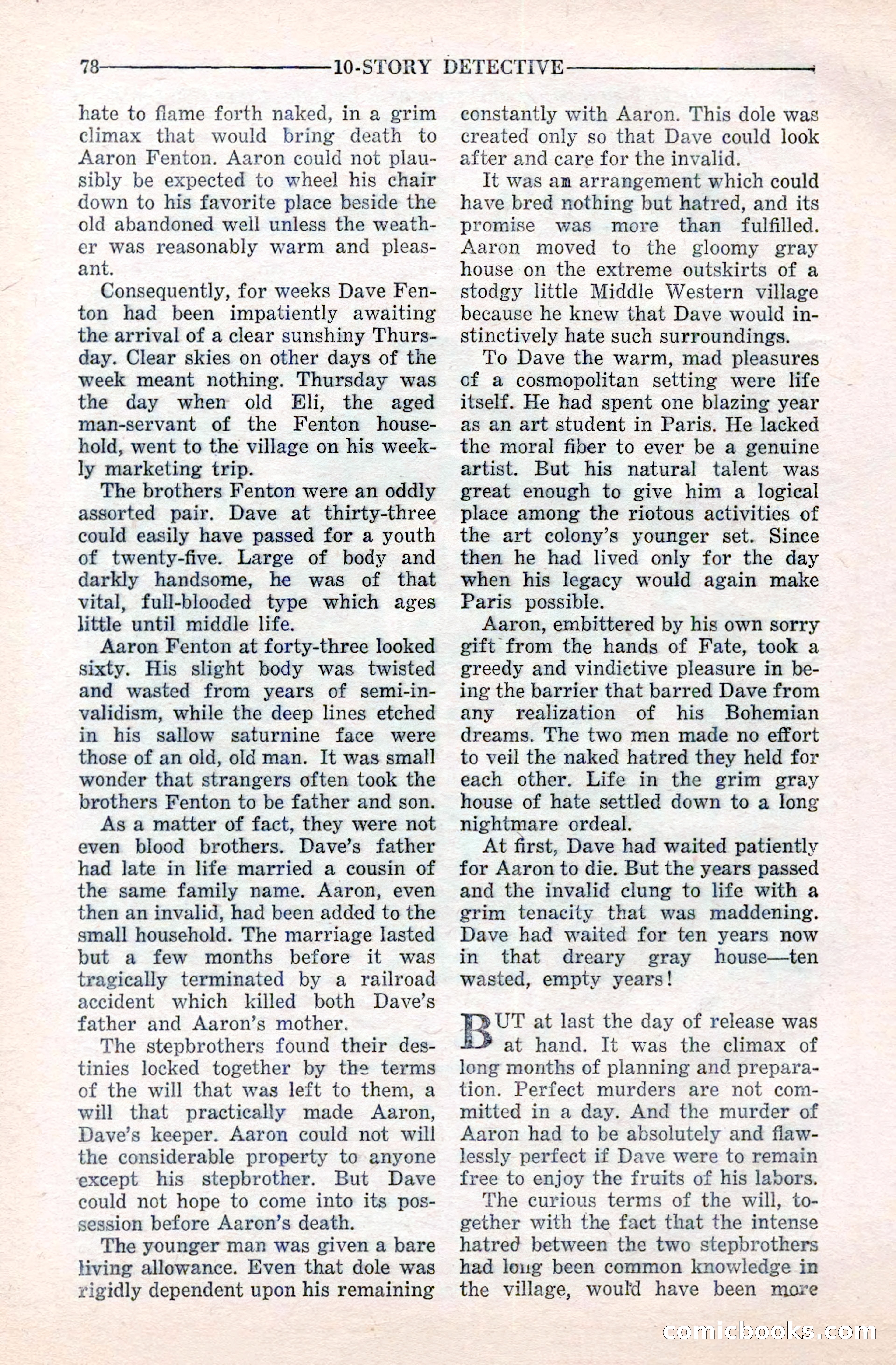 10-Story Detective Magazine Cover — page 80 of 116