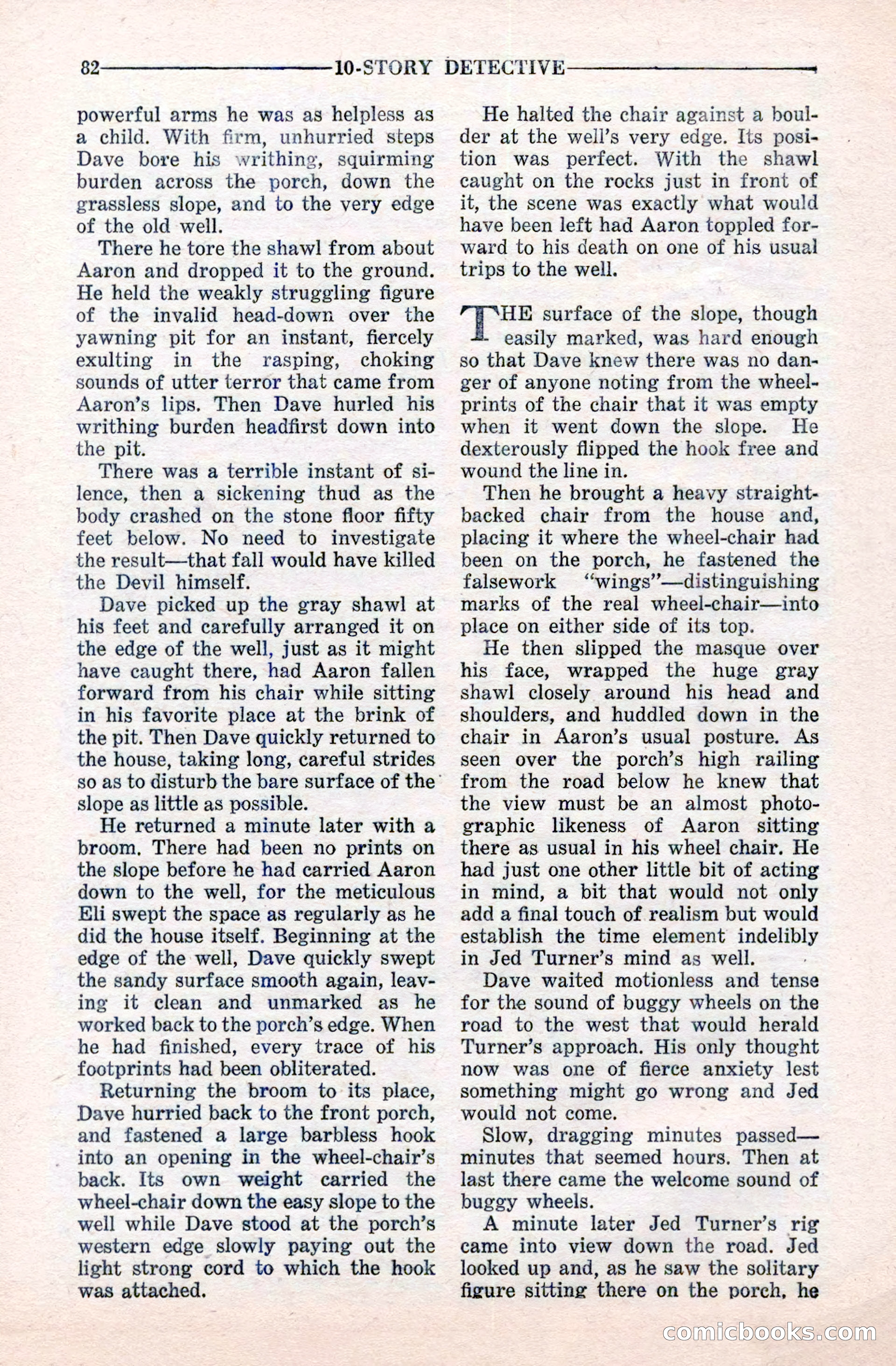 10-Story Detective Magazine Cover — page 84 of 116