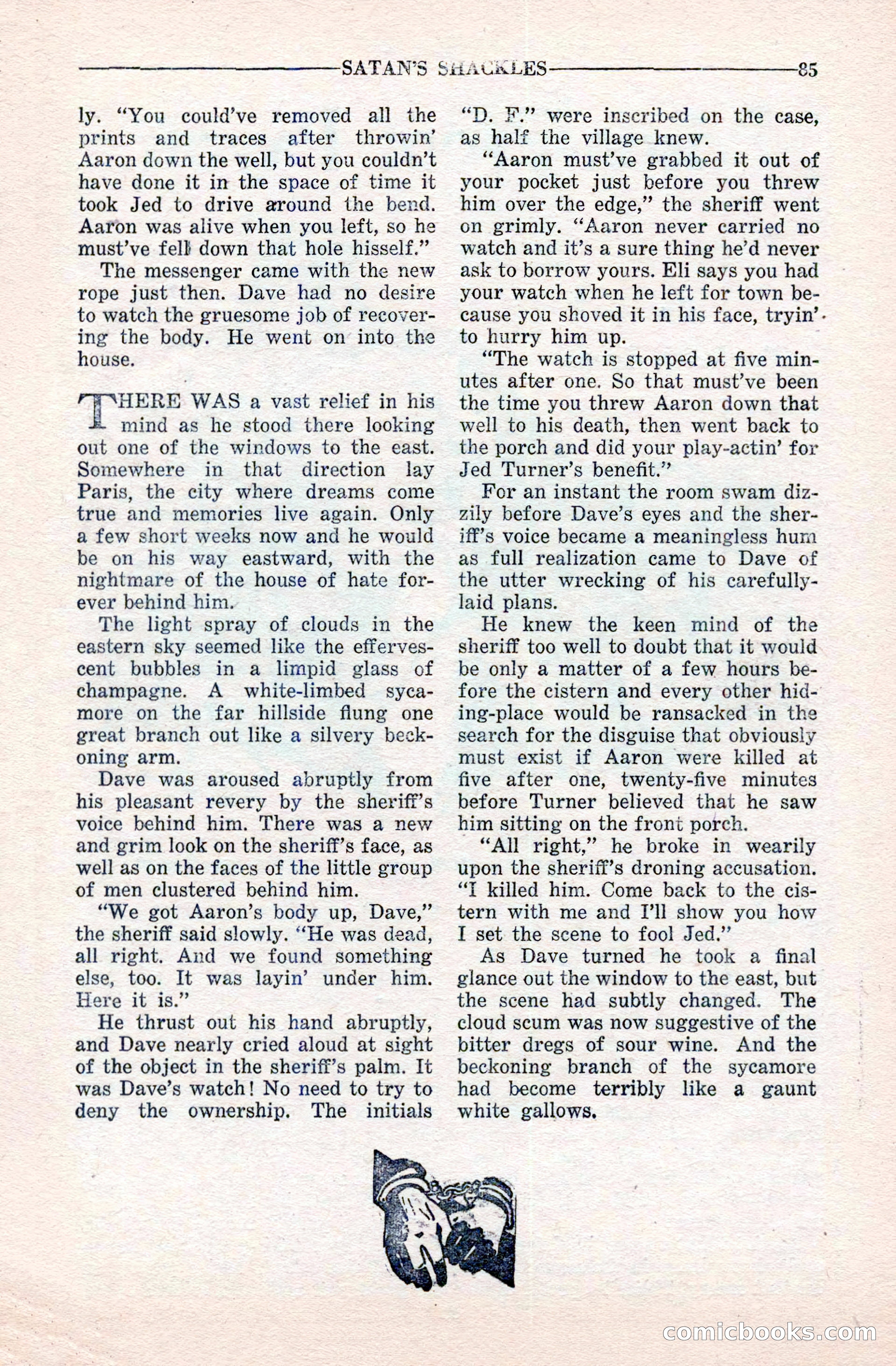10-Story Detective Magazine Cover — page 87 of 116