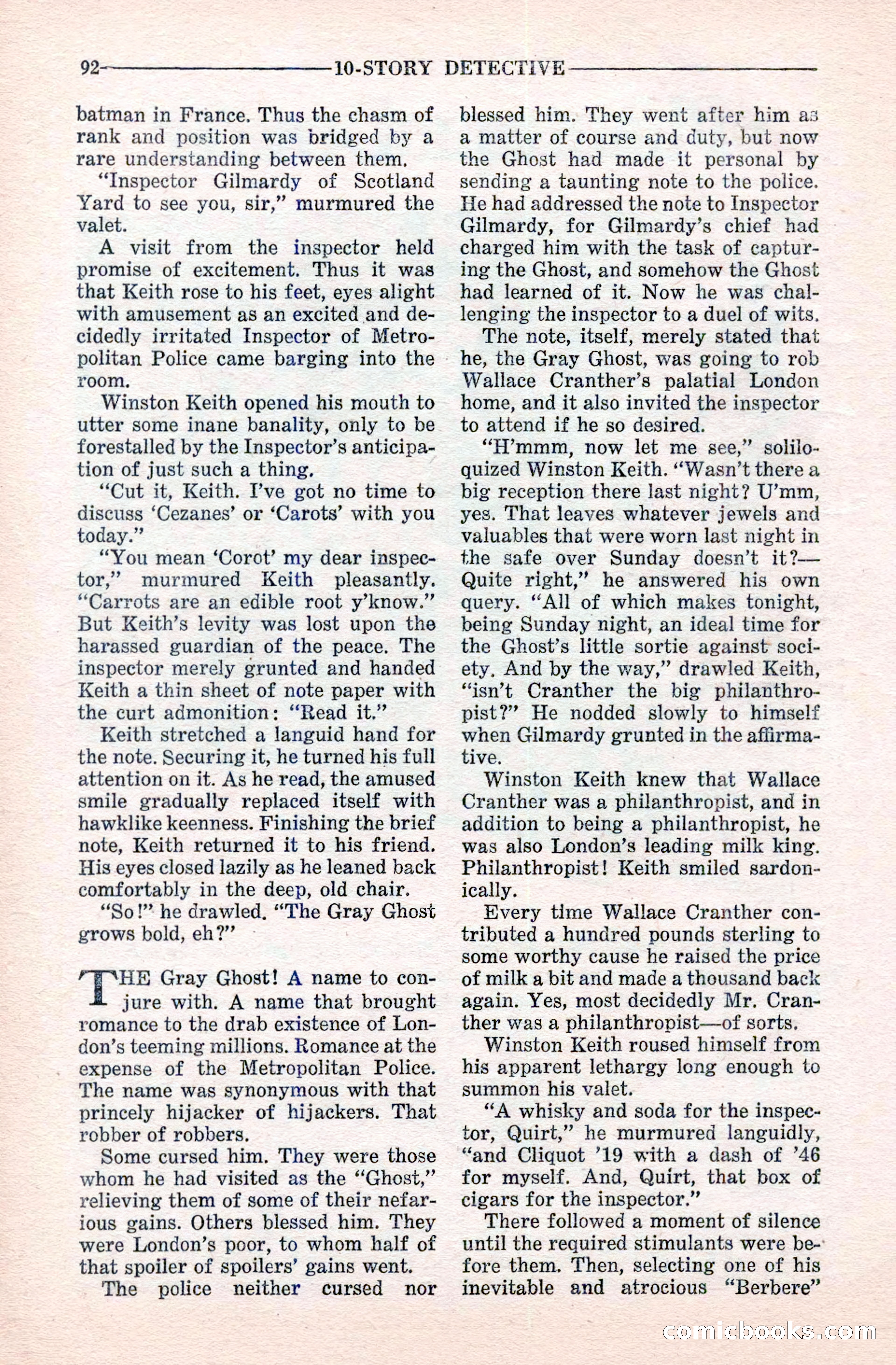 10-Story Detective Magazine Cover — page 94 of 116