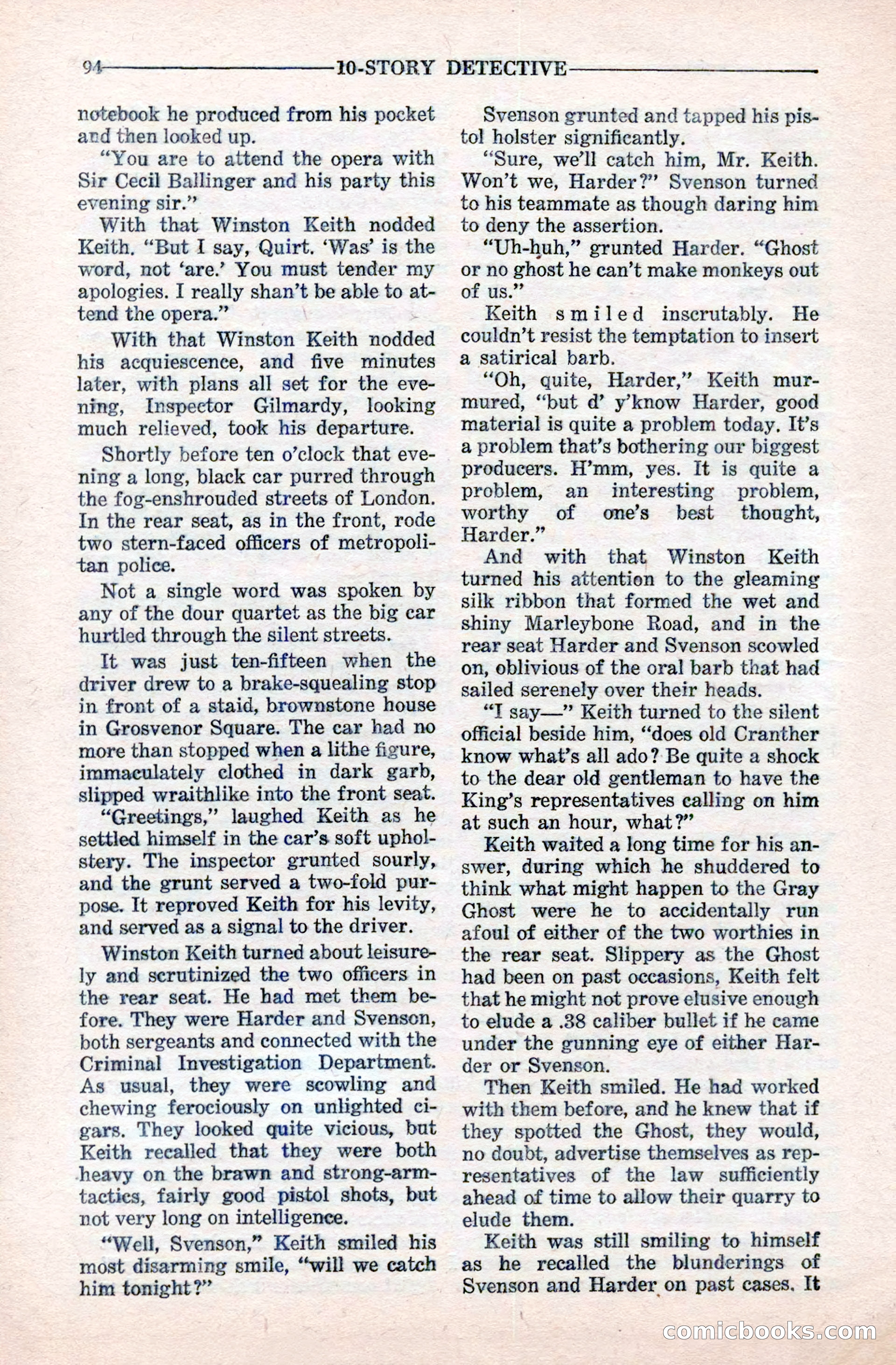 10-Story Detective Magazine Cover — page 96 of 116