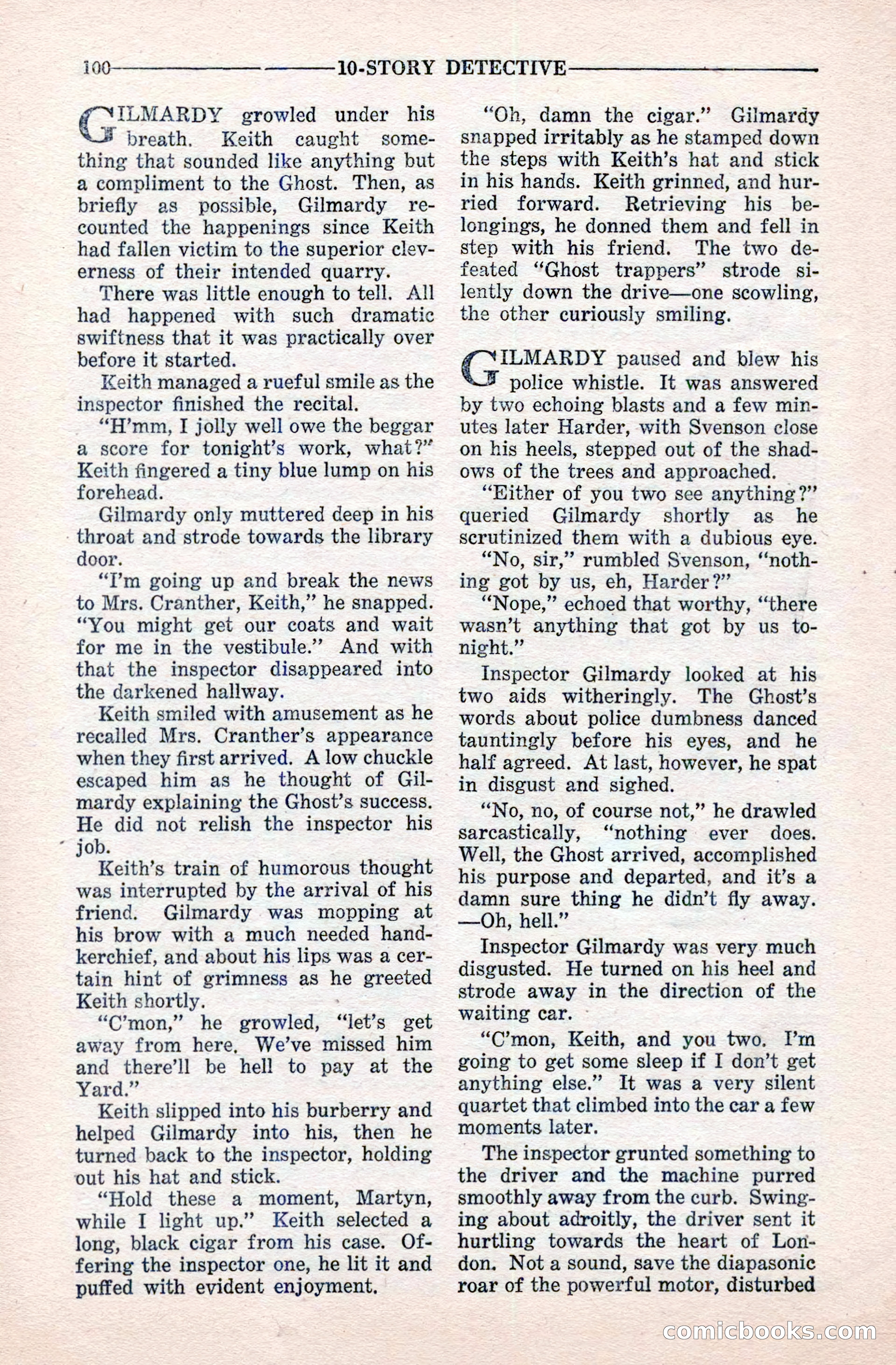 10-Story Detective Magazine Cover — page 102 of 116