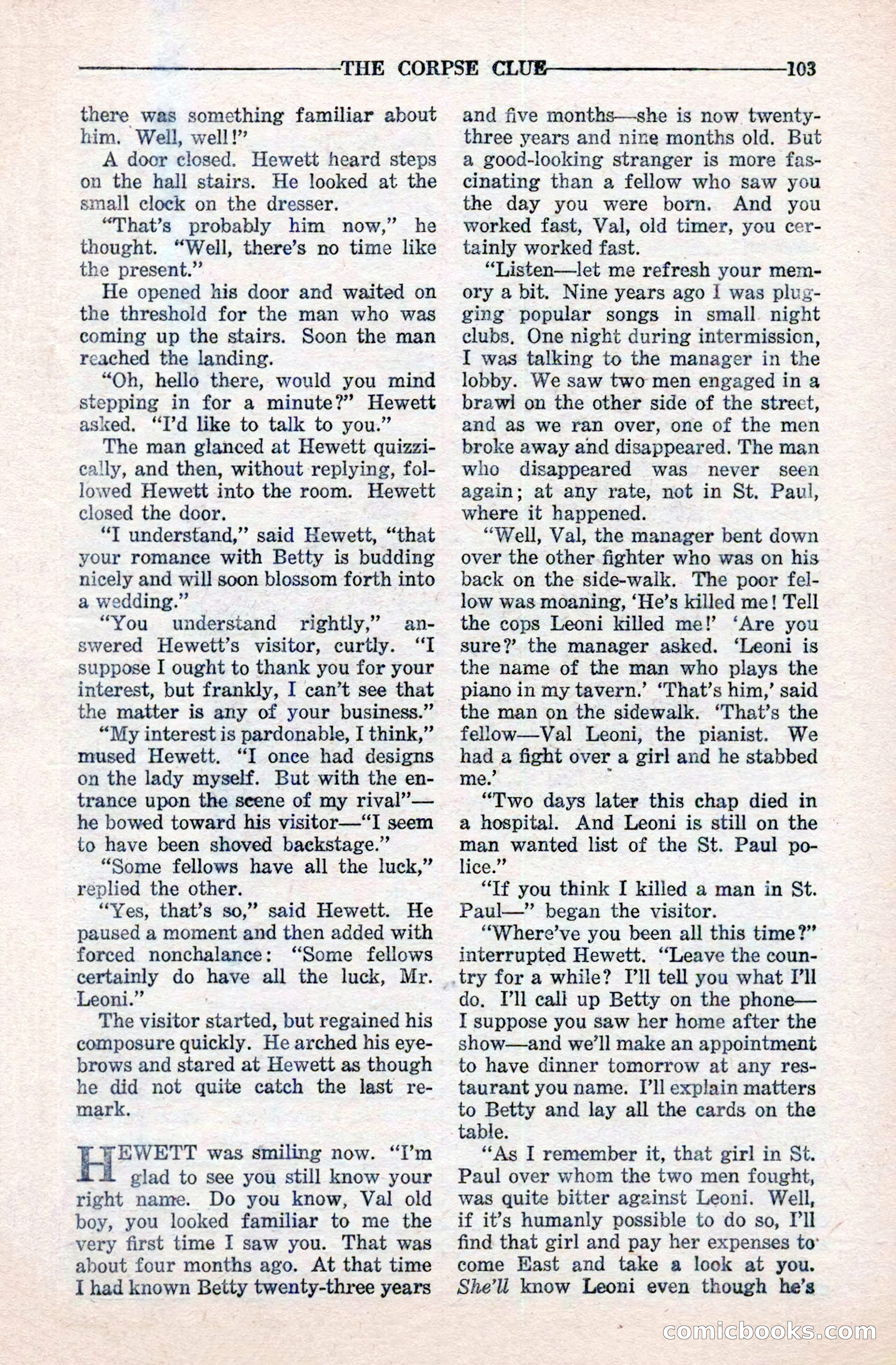 10-Story Detective Magazine Cover — page 105 of 116