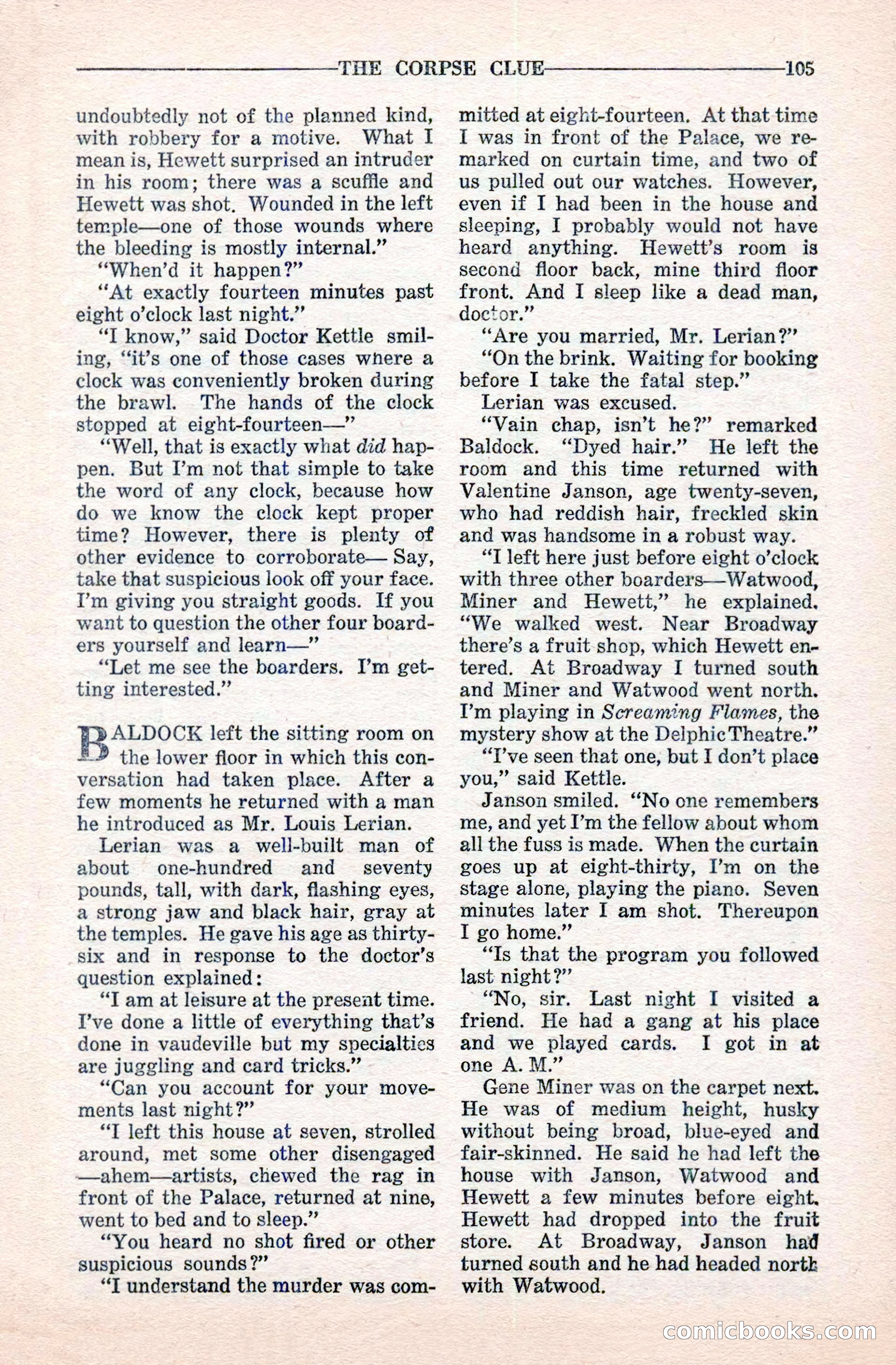 10-Story Detective Magazine Cover — page 107 of 116