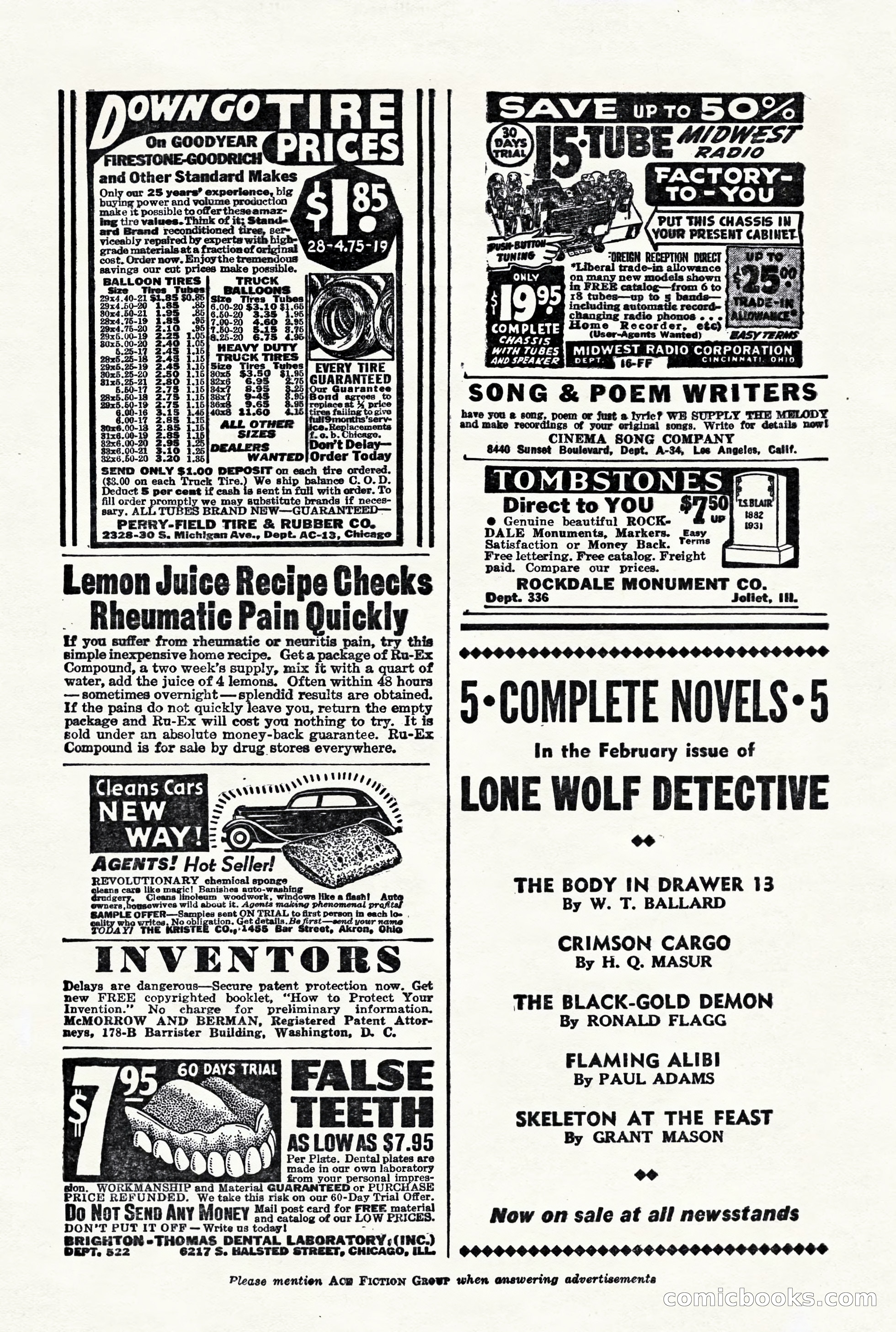 10-Story Detective, March 1941 — page 6 of 116