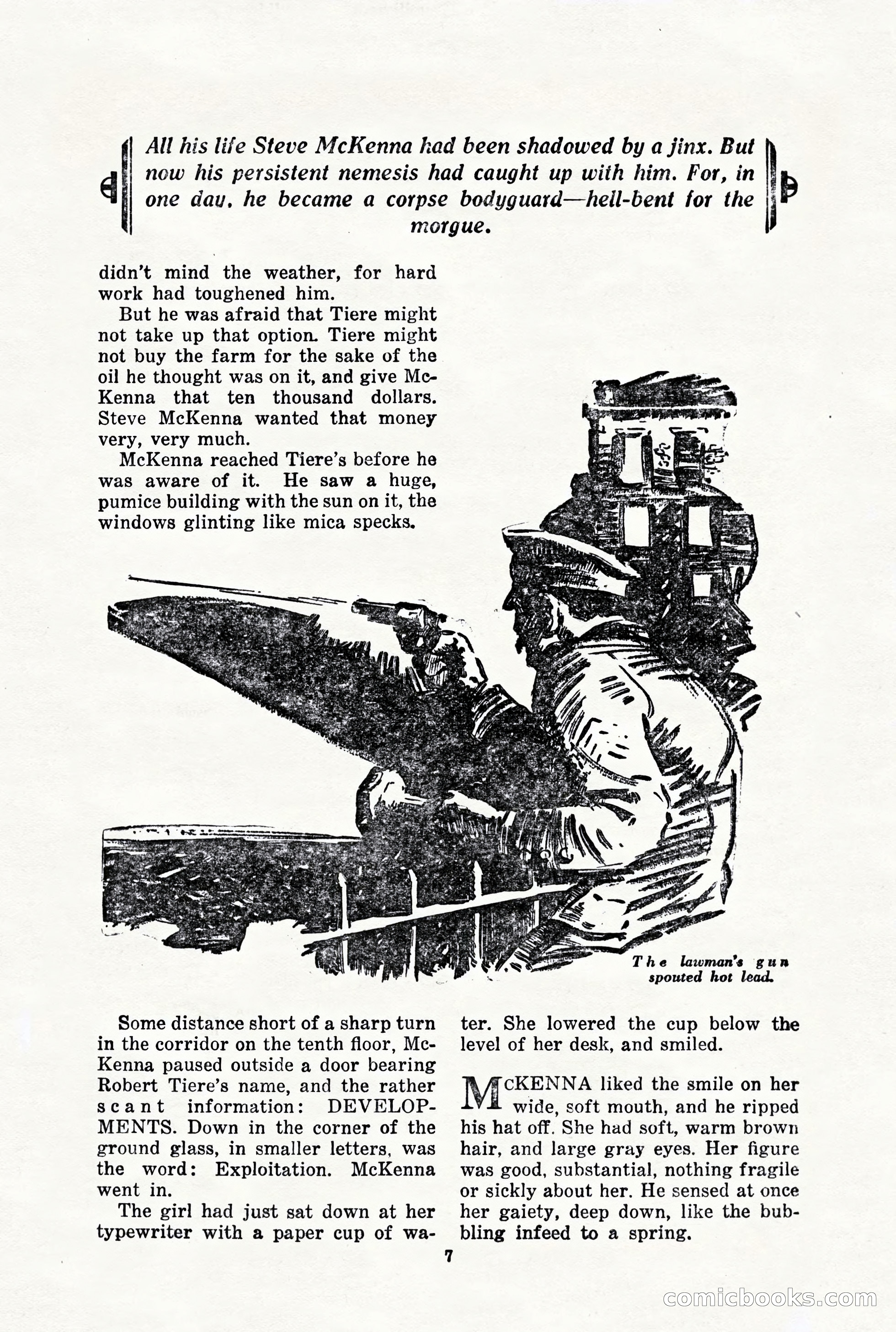 10-Story Detective, March 1941 — page 9 of 116