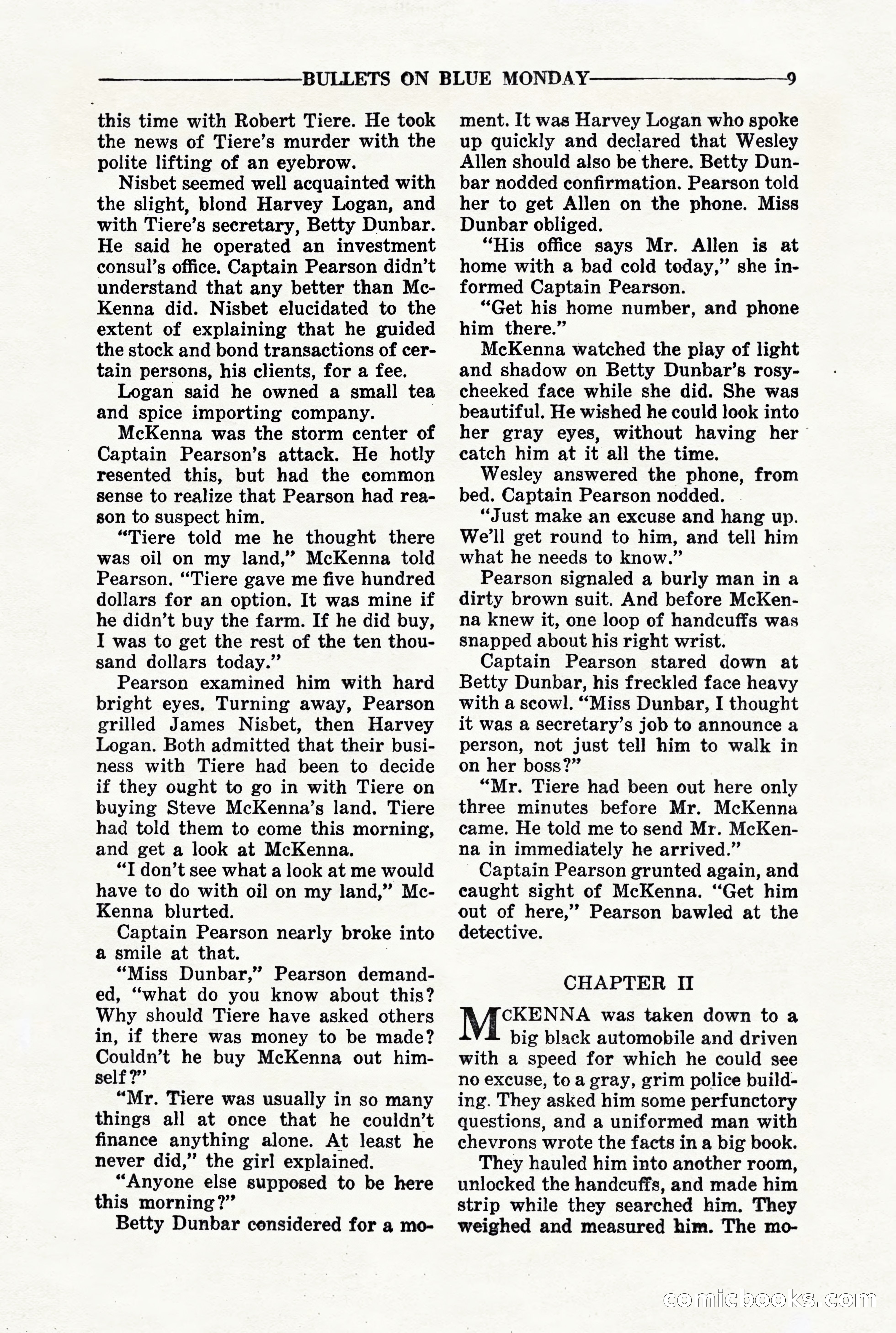 10-Story Detective, March 1941 — page 11 of 116
