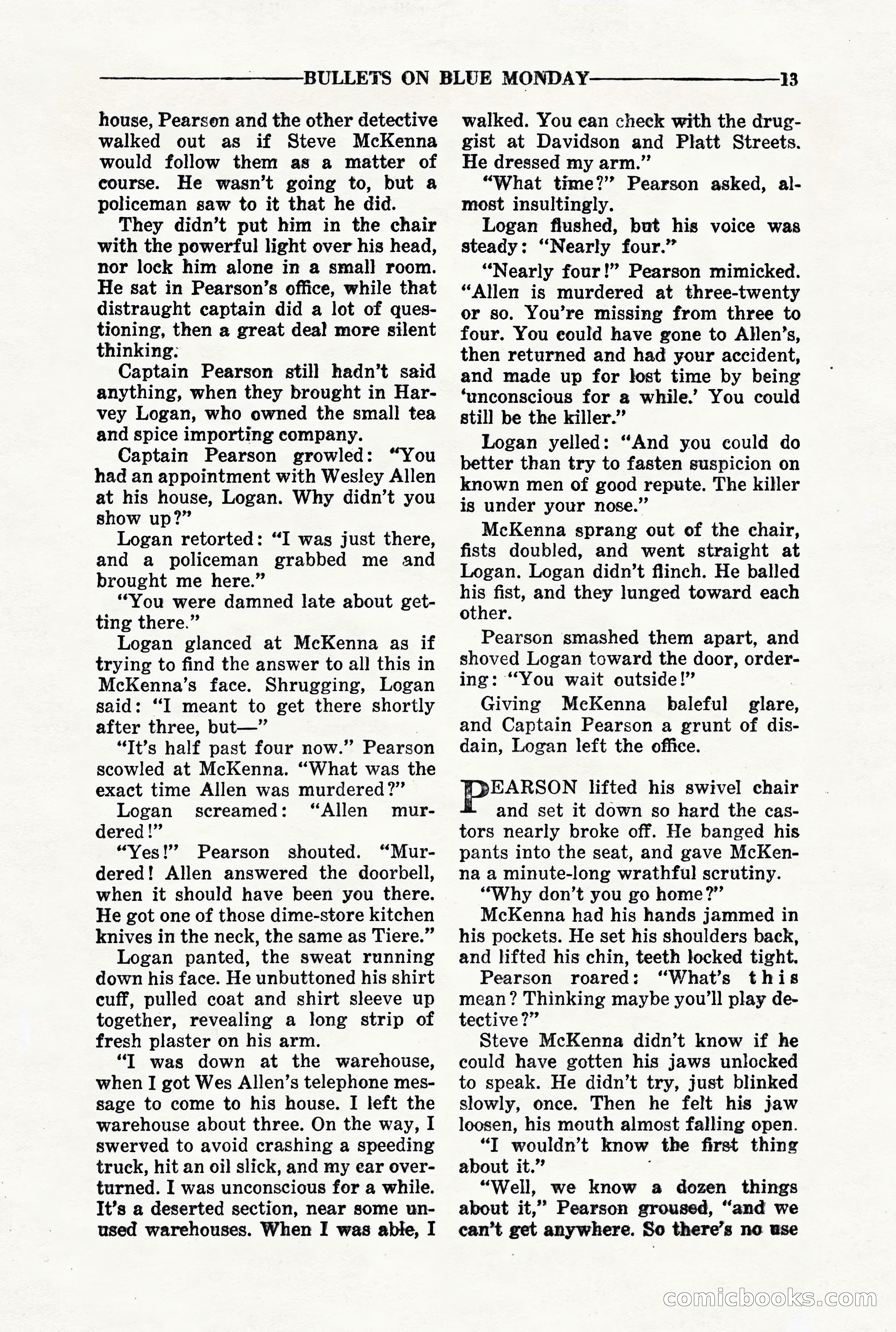 10-Story Detective, March 1941 — page 15 of 116