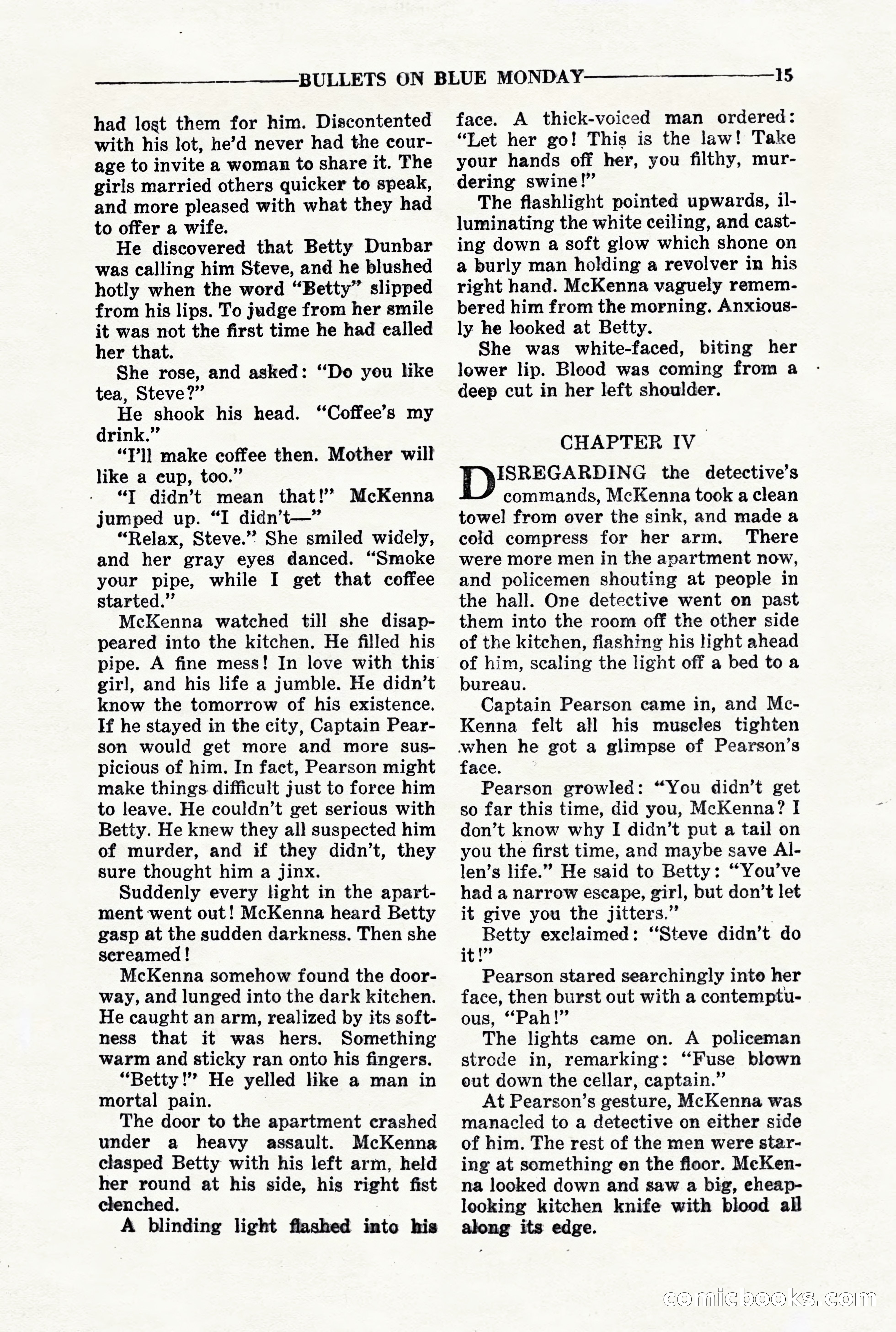 10-Story Detective, March 1941 — page 17 of 116