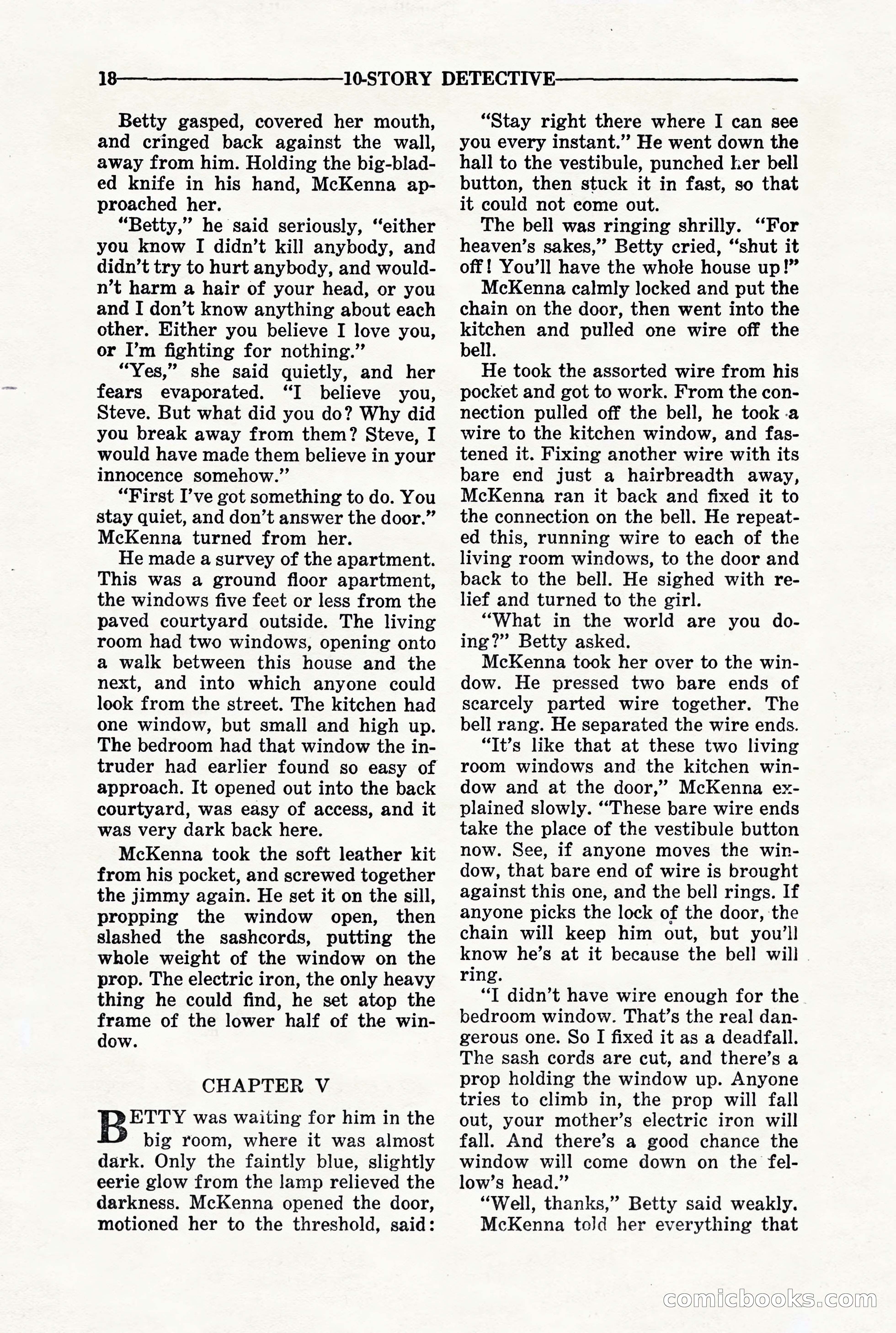 10-Story Detective, March 1941 — page 20 of 116