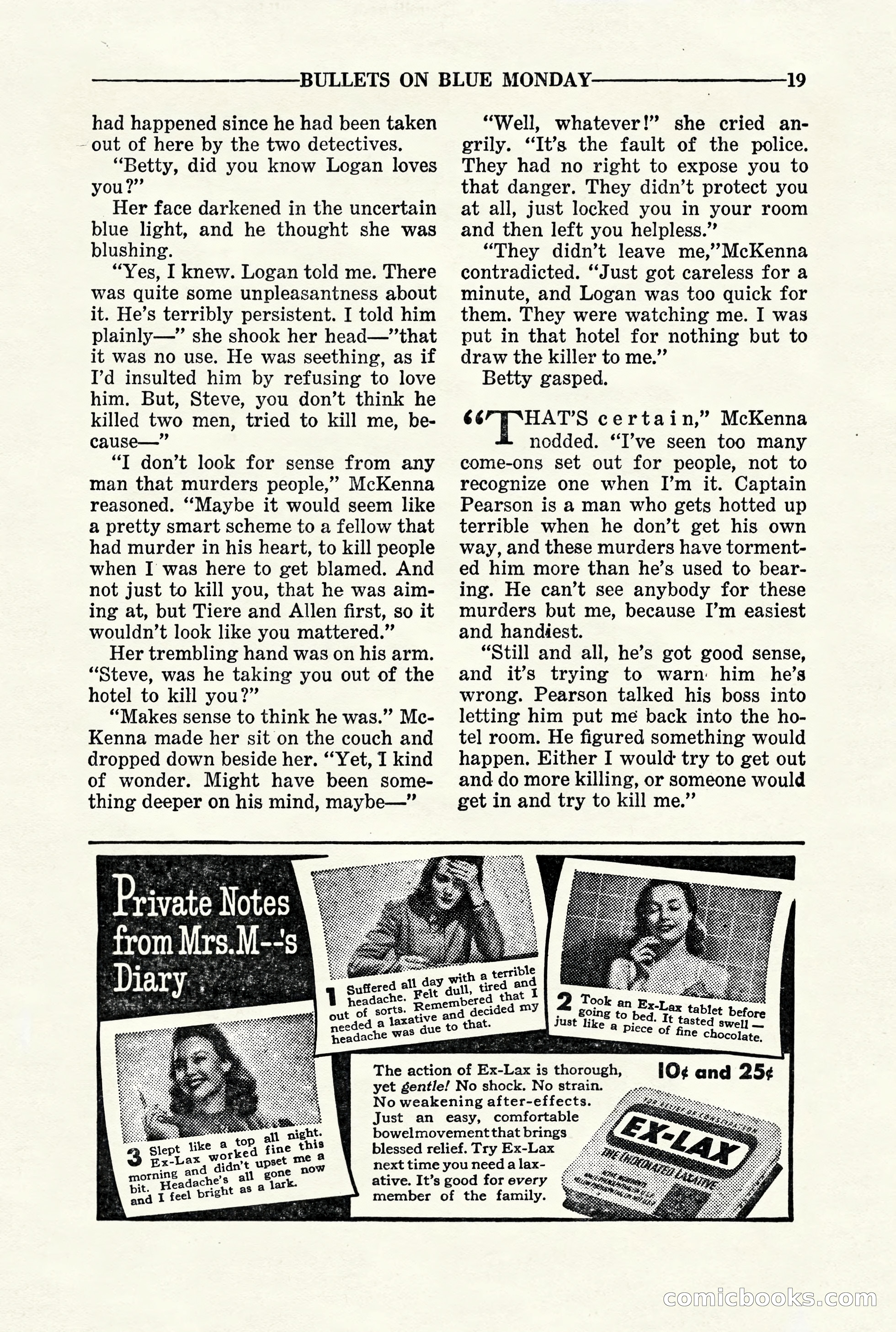 10-Story Detective, March 1941 — page 21 of 116