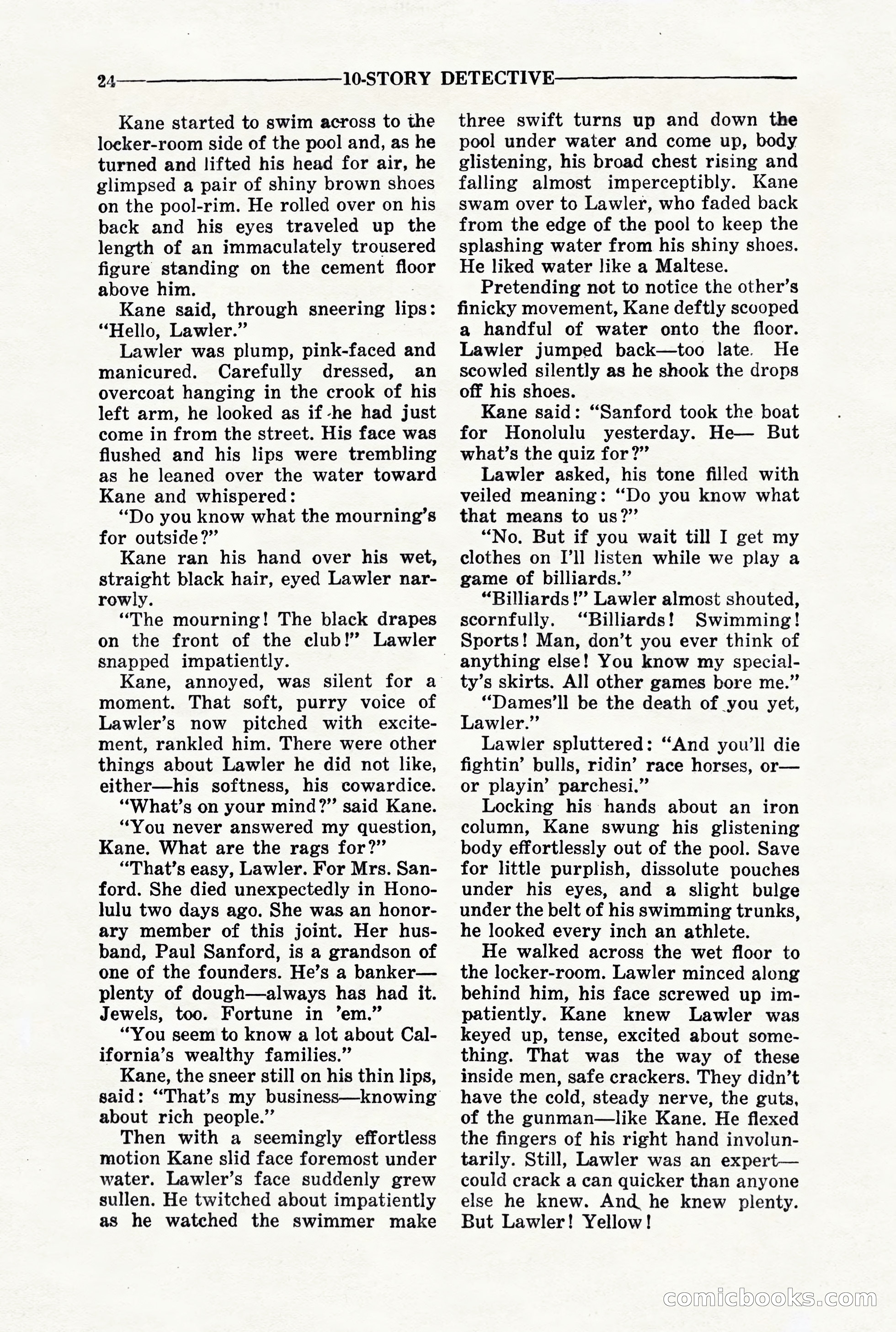 10-Story Detective, March 1941 — page 26 of 116