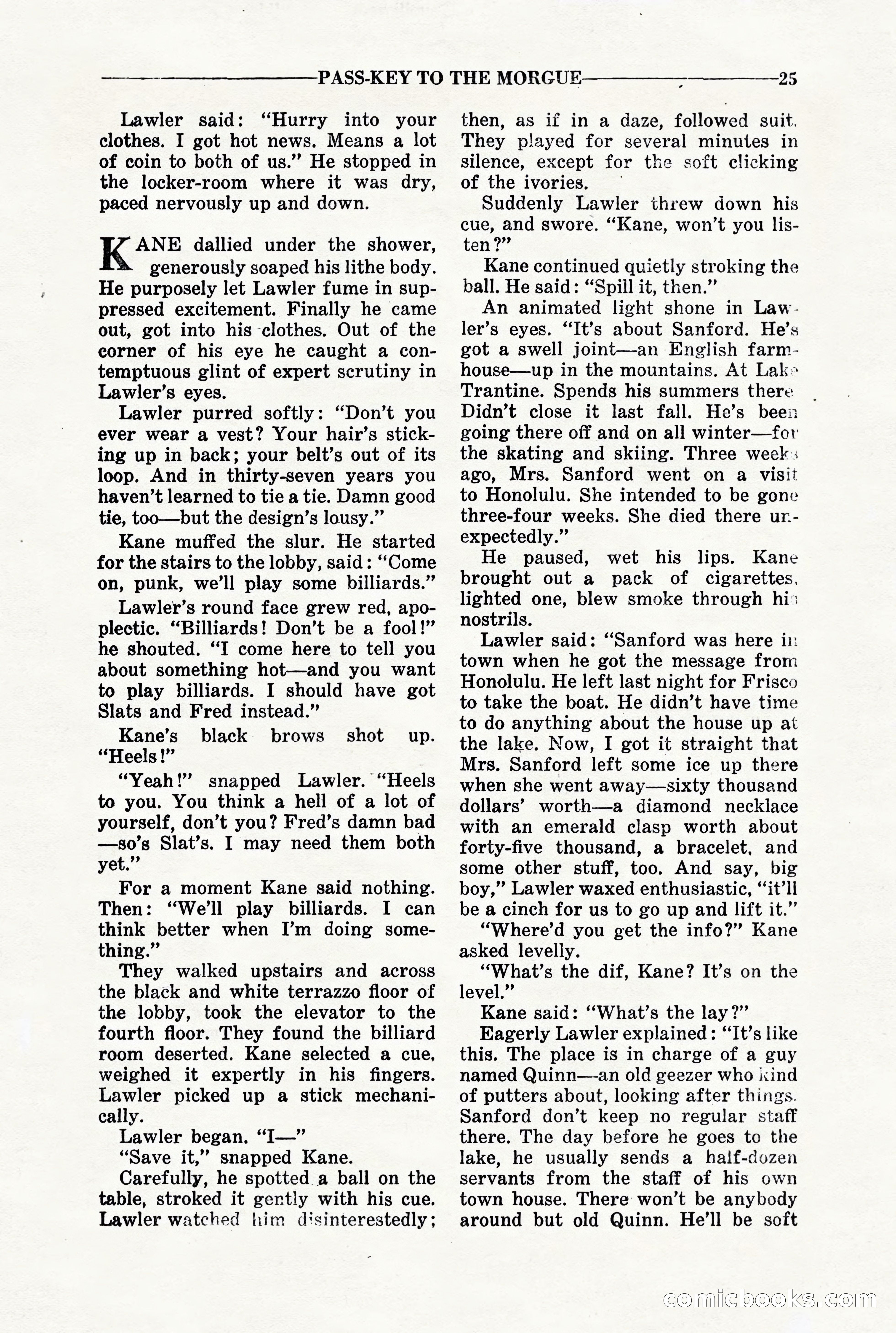 10-Story Detective, March 1941 — page 27 of 116