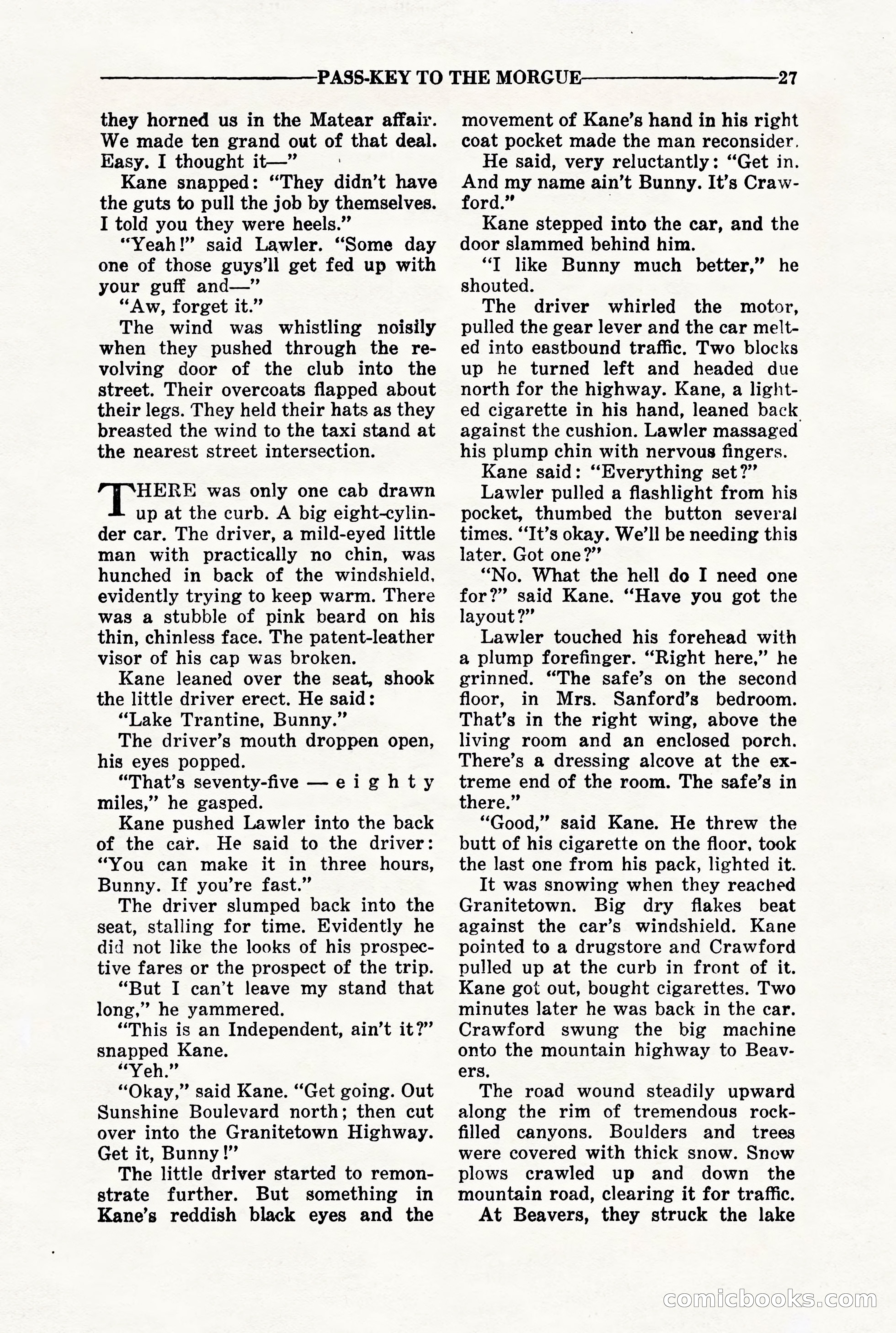 10-Story Detective, March 1941 — page 29 of 116