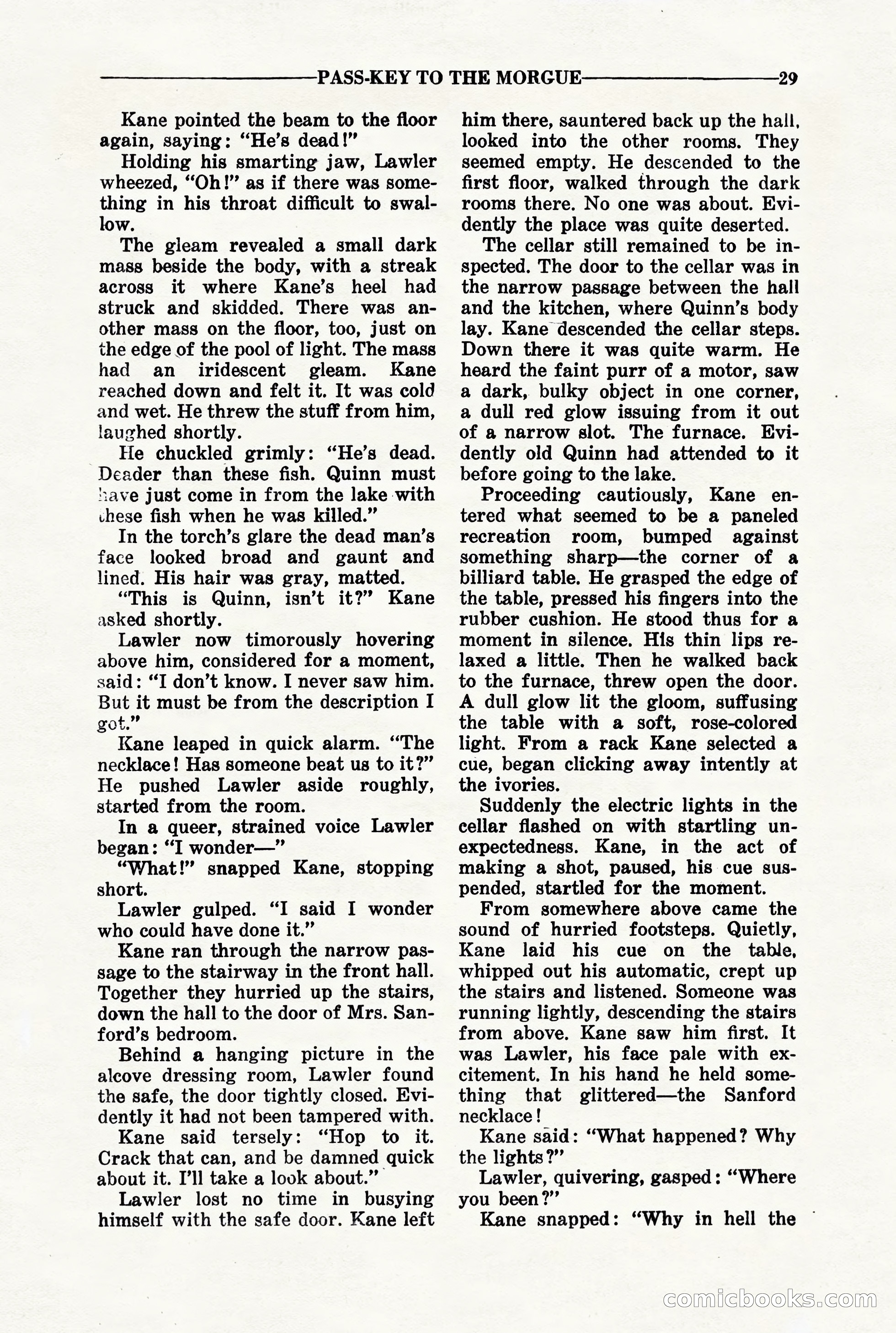 10-Story Detective, March 1941 — page 31 of 116