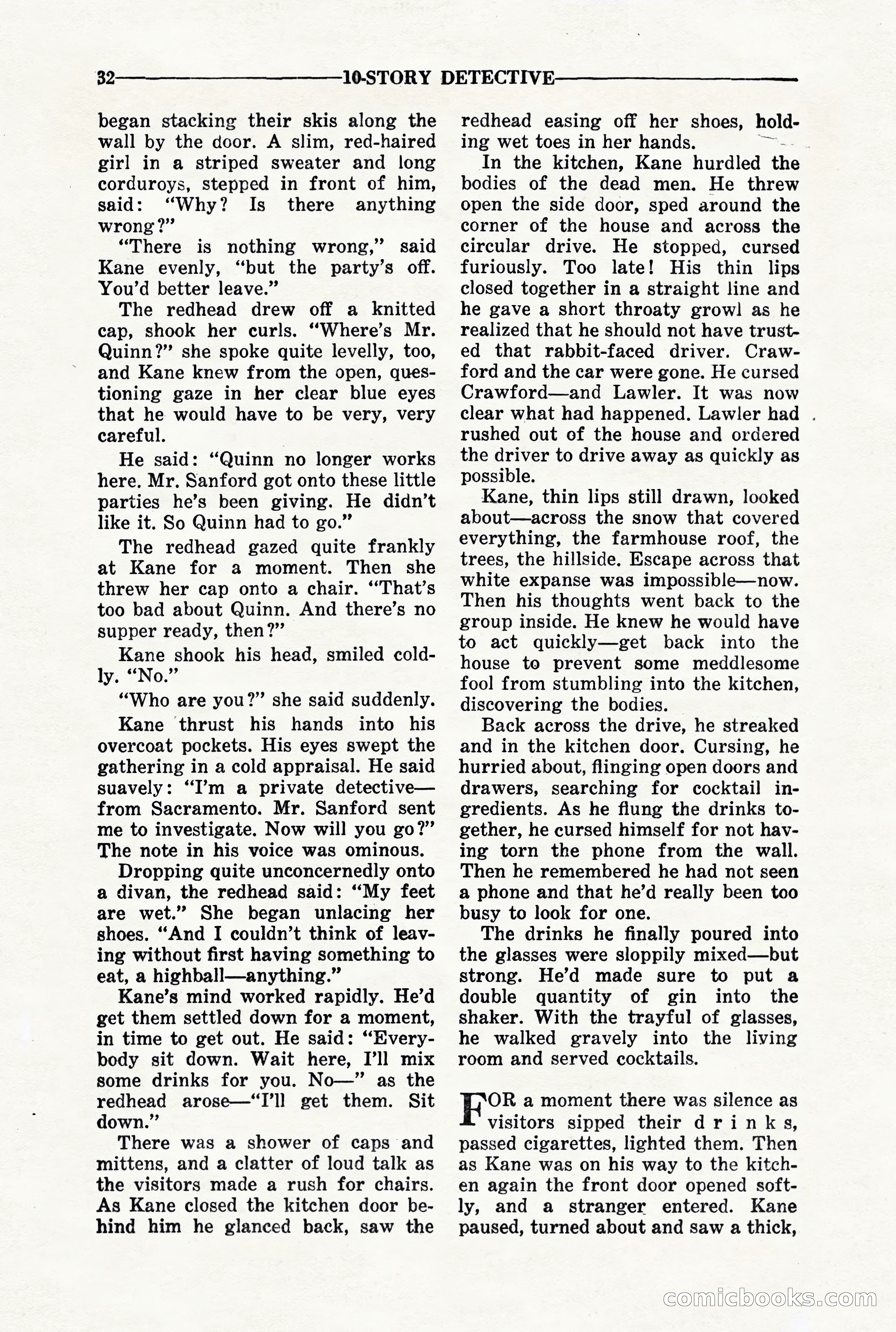 10-Story Detective, March 1941 — page 34 of 116