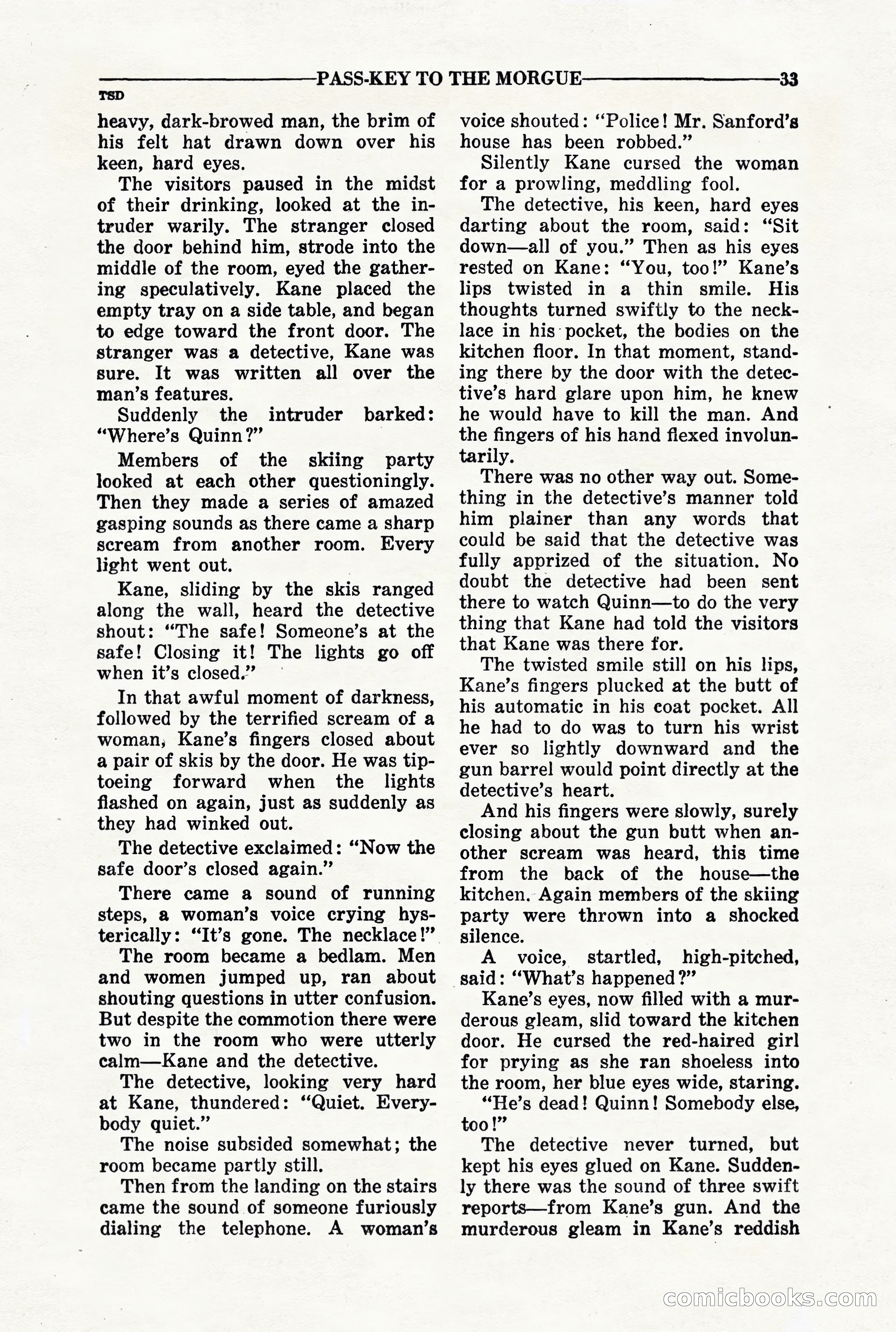 10-Story Detective, March 1941 — page 35 of 116