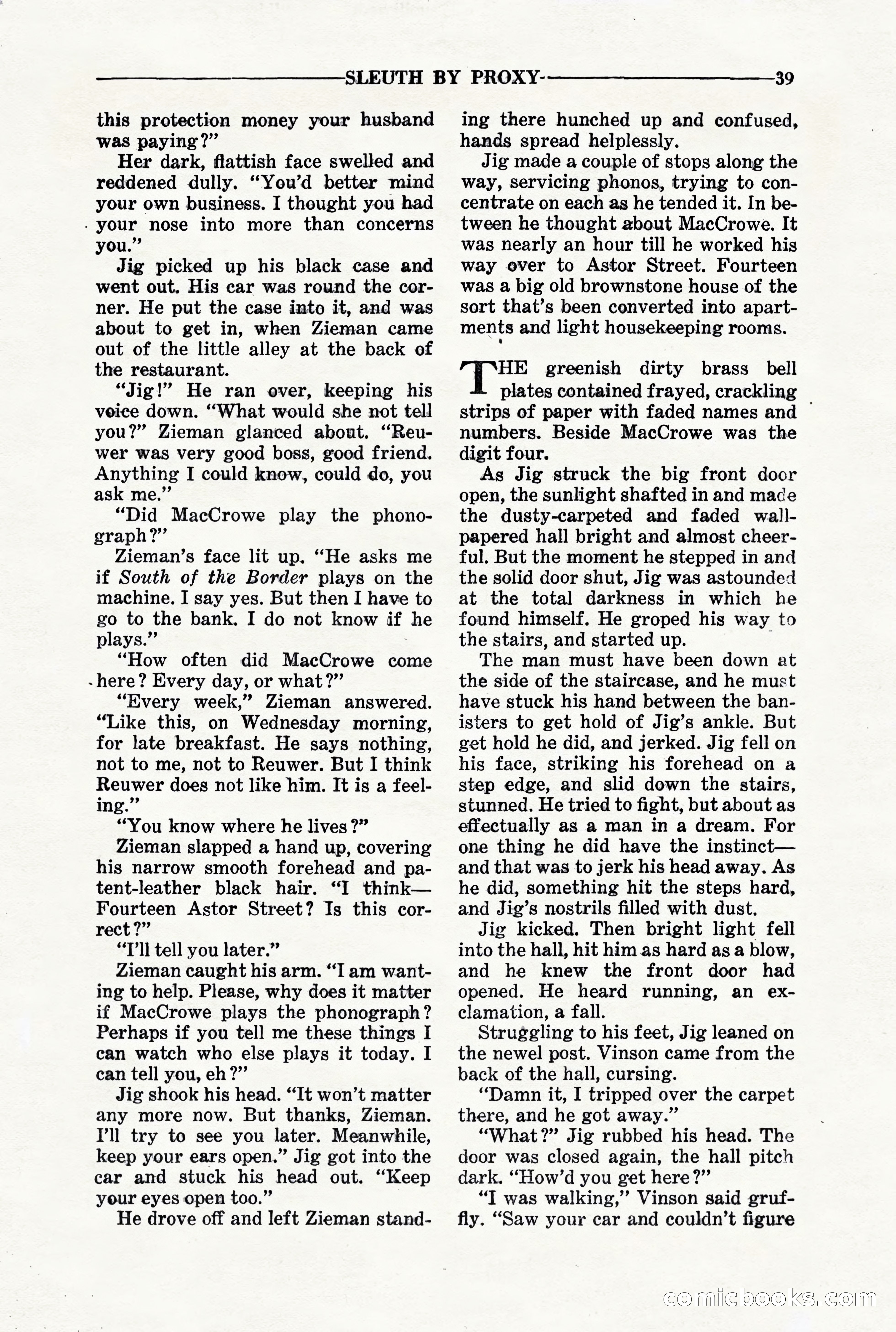 10-Story Detective, March 1941 — page 41 of 116