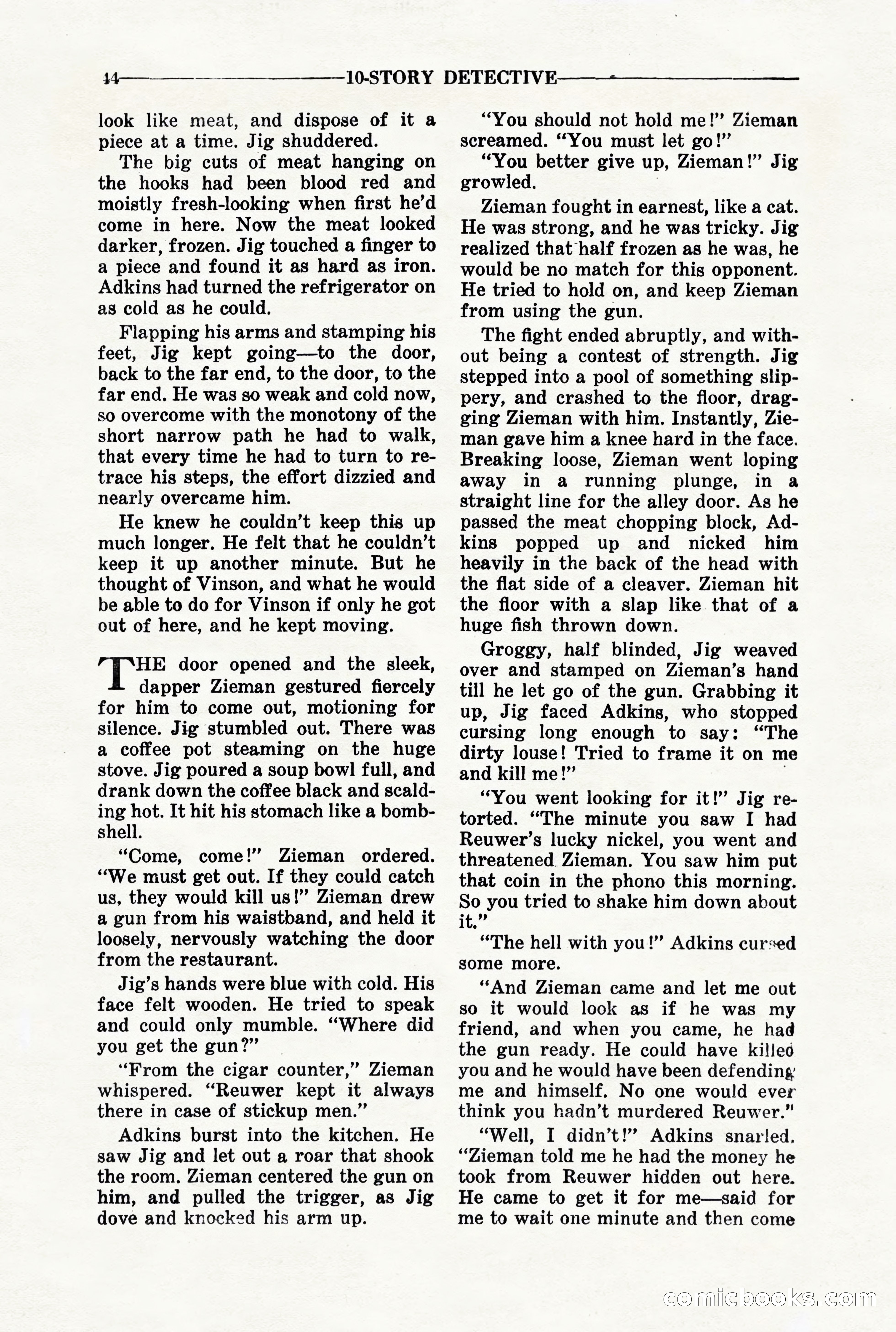10-Story Detective, March 1941 — page 46 of 116
