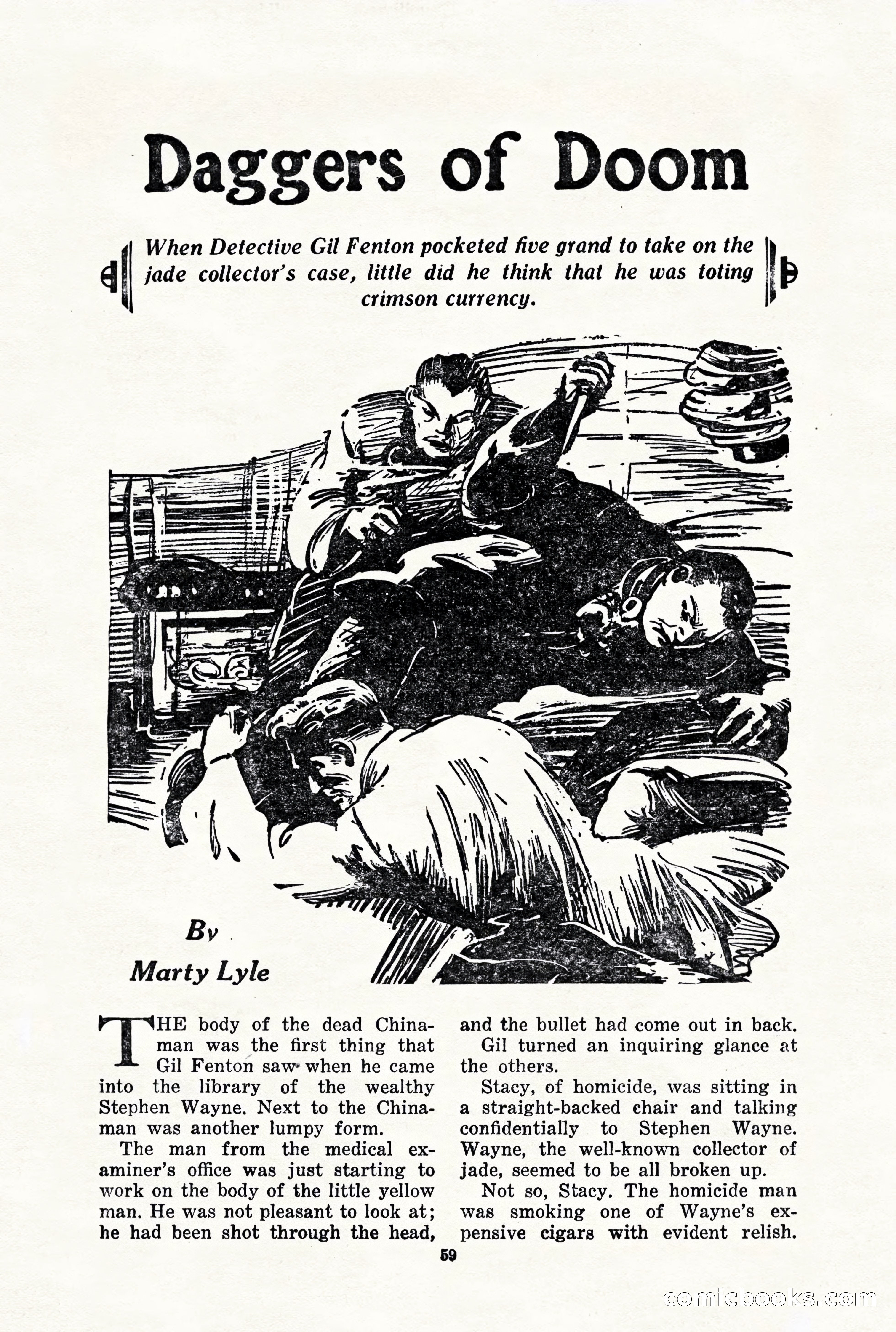 10-Story Detective, March 1941 — page 61 of 116