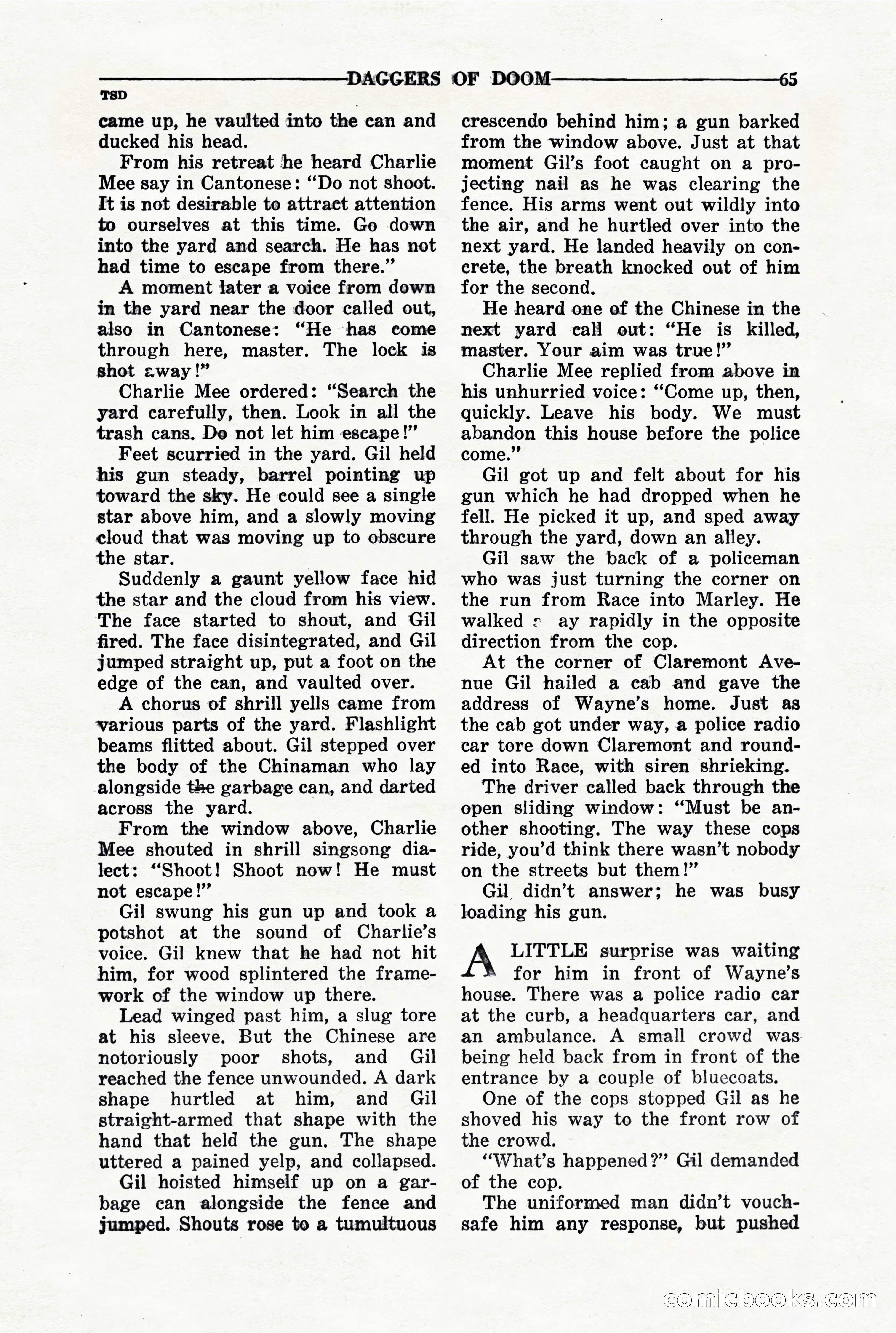 10-Story Detective, March 1941 — page 67 of 116