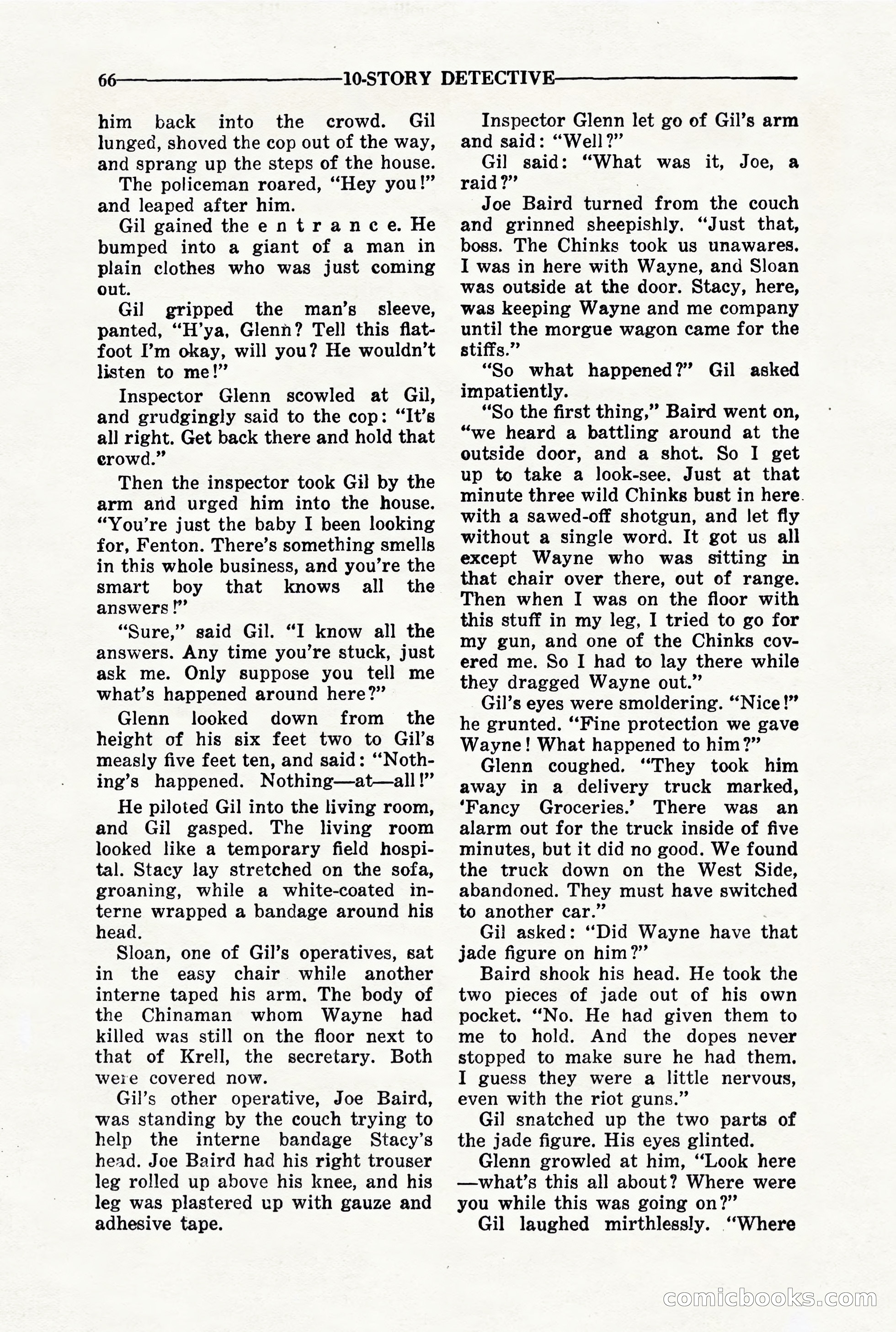 10-Story Detective, March 1941 — page 68 of 116