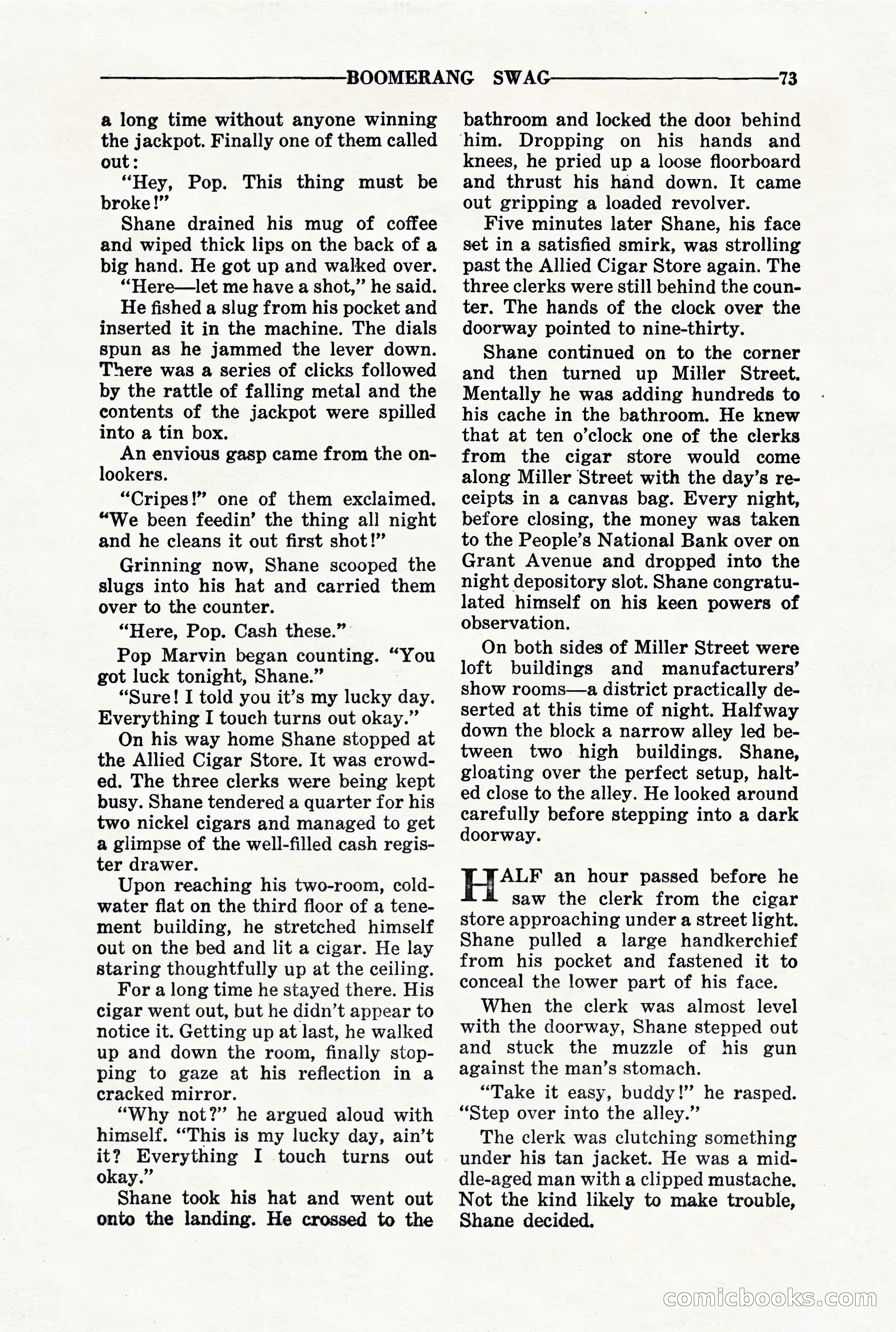 10-Story Detective, March 1941 — page 75 of 116