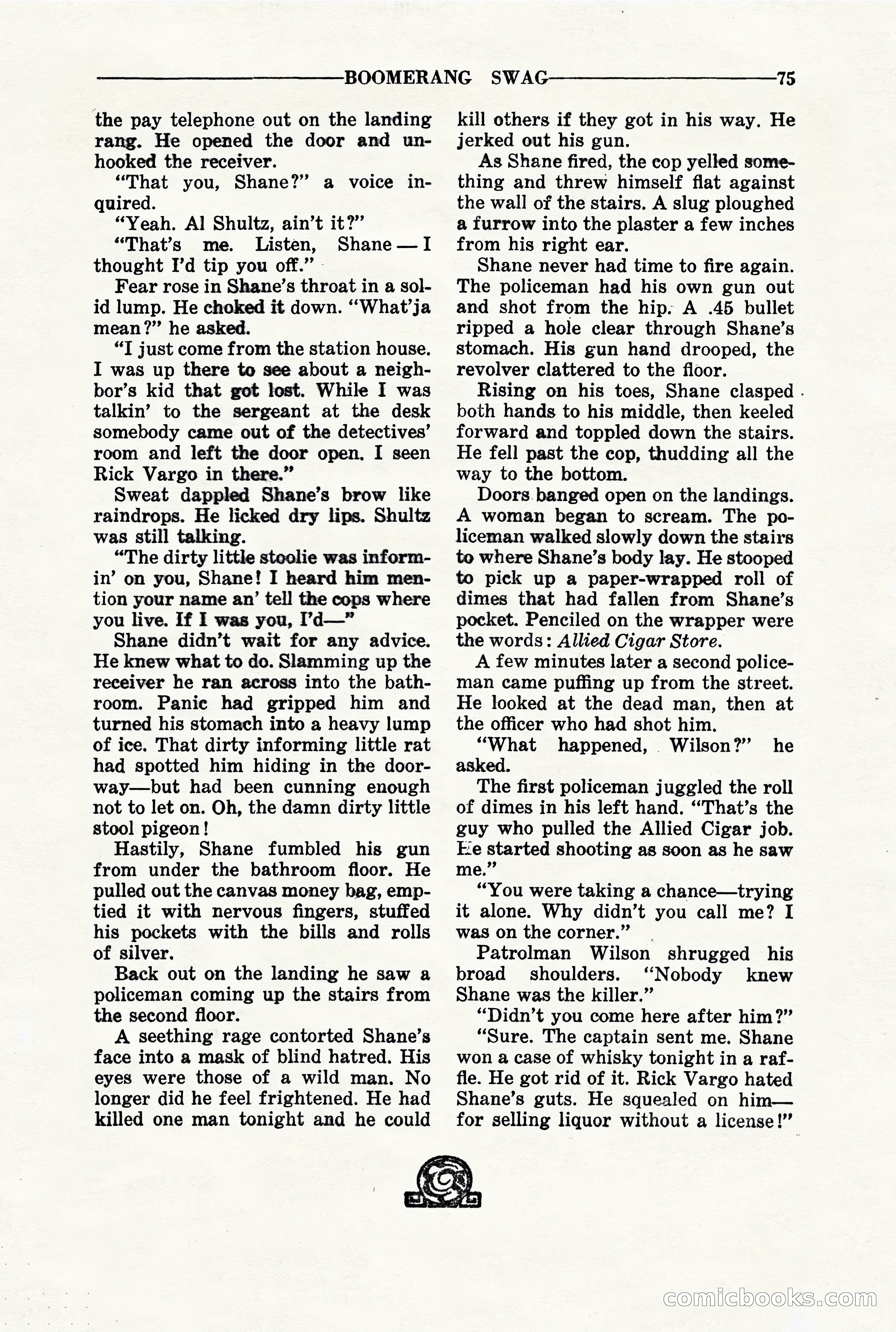 10-Story Detective, March 1941 — page 77 of 116
